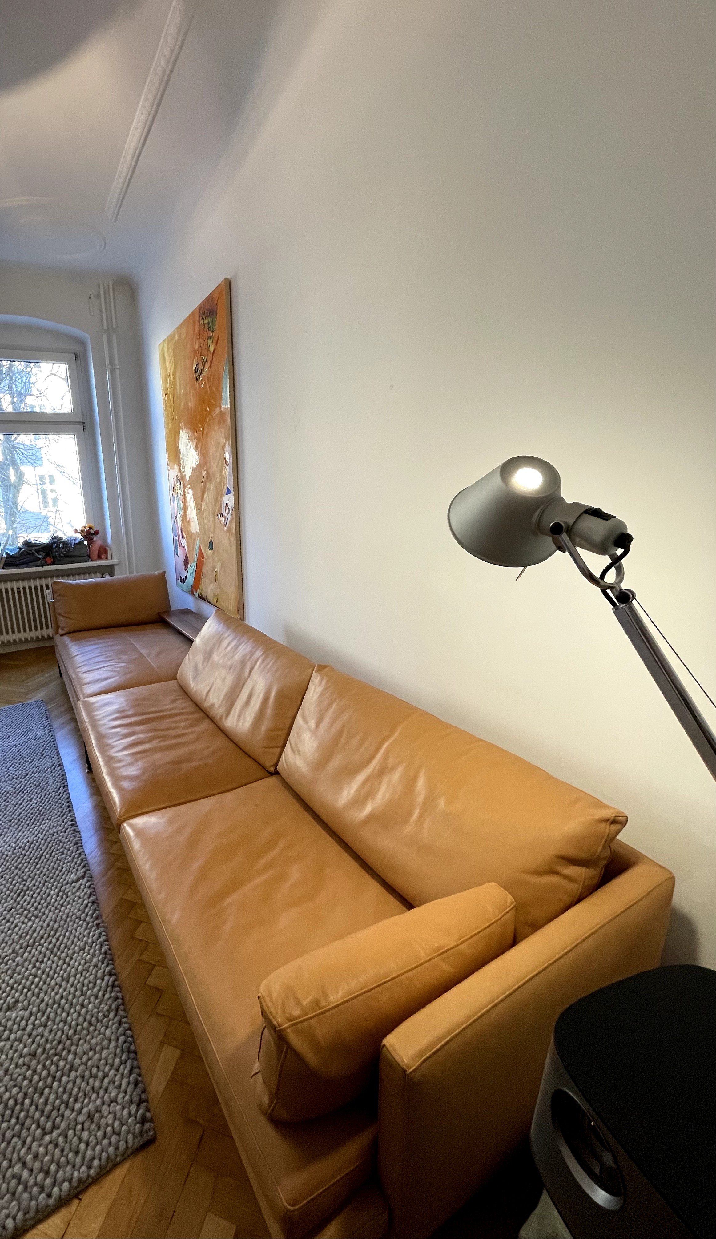 William Kombination A Sofa Leder Beige 