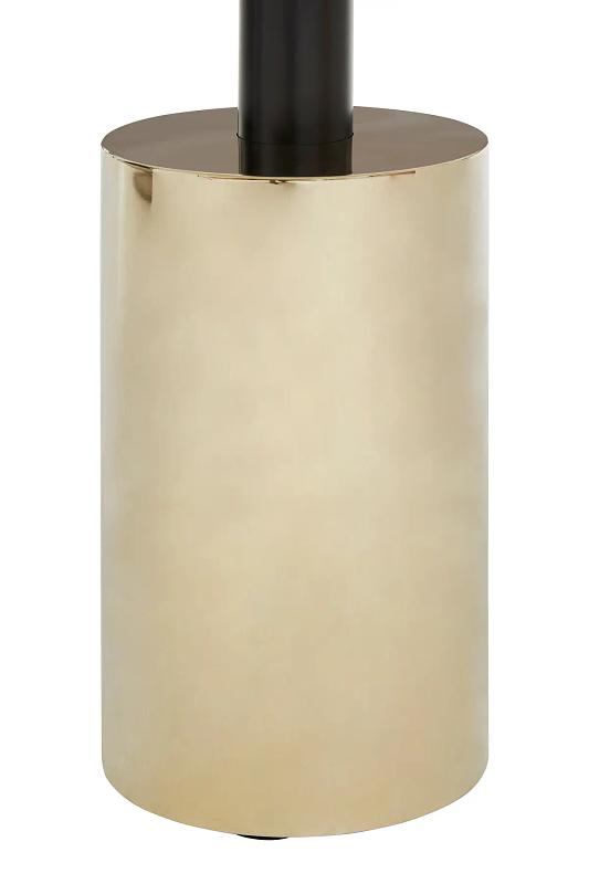 Oria Beistelltisch mit warm-metallicfarbenem Gestell

