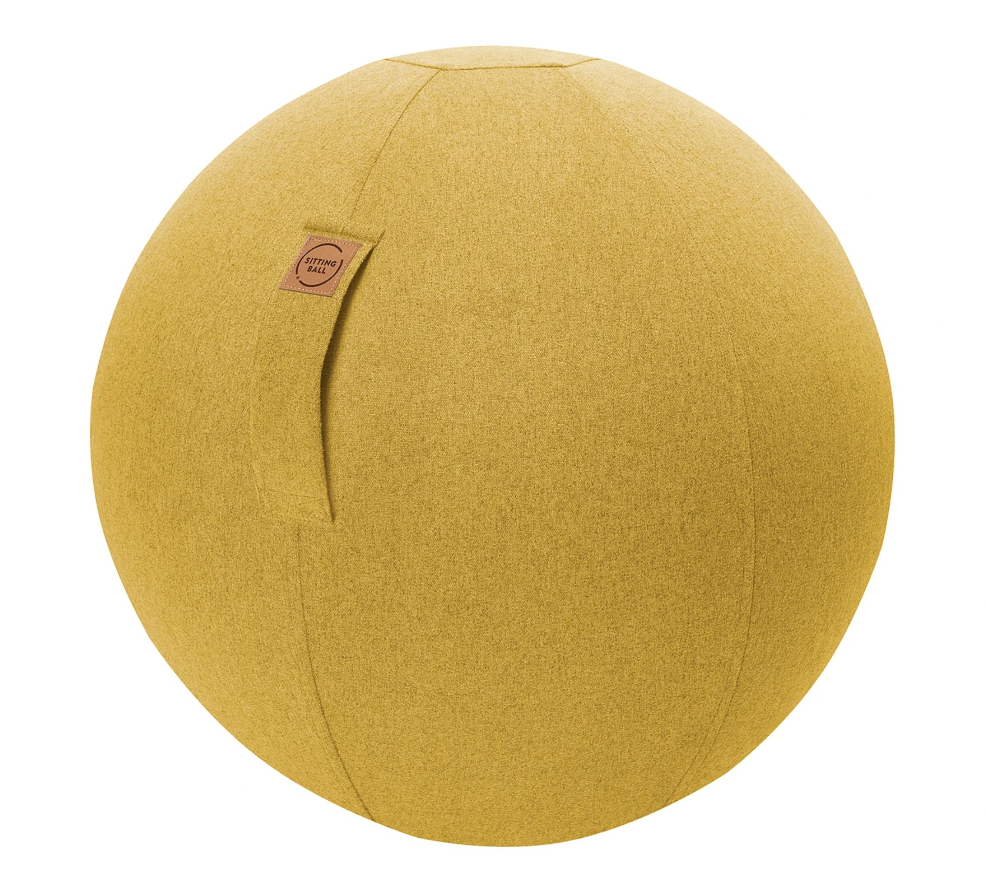 Sitzball Webstoff Safrangelb