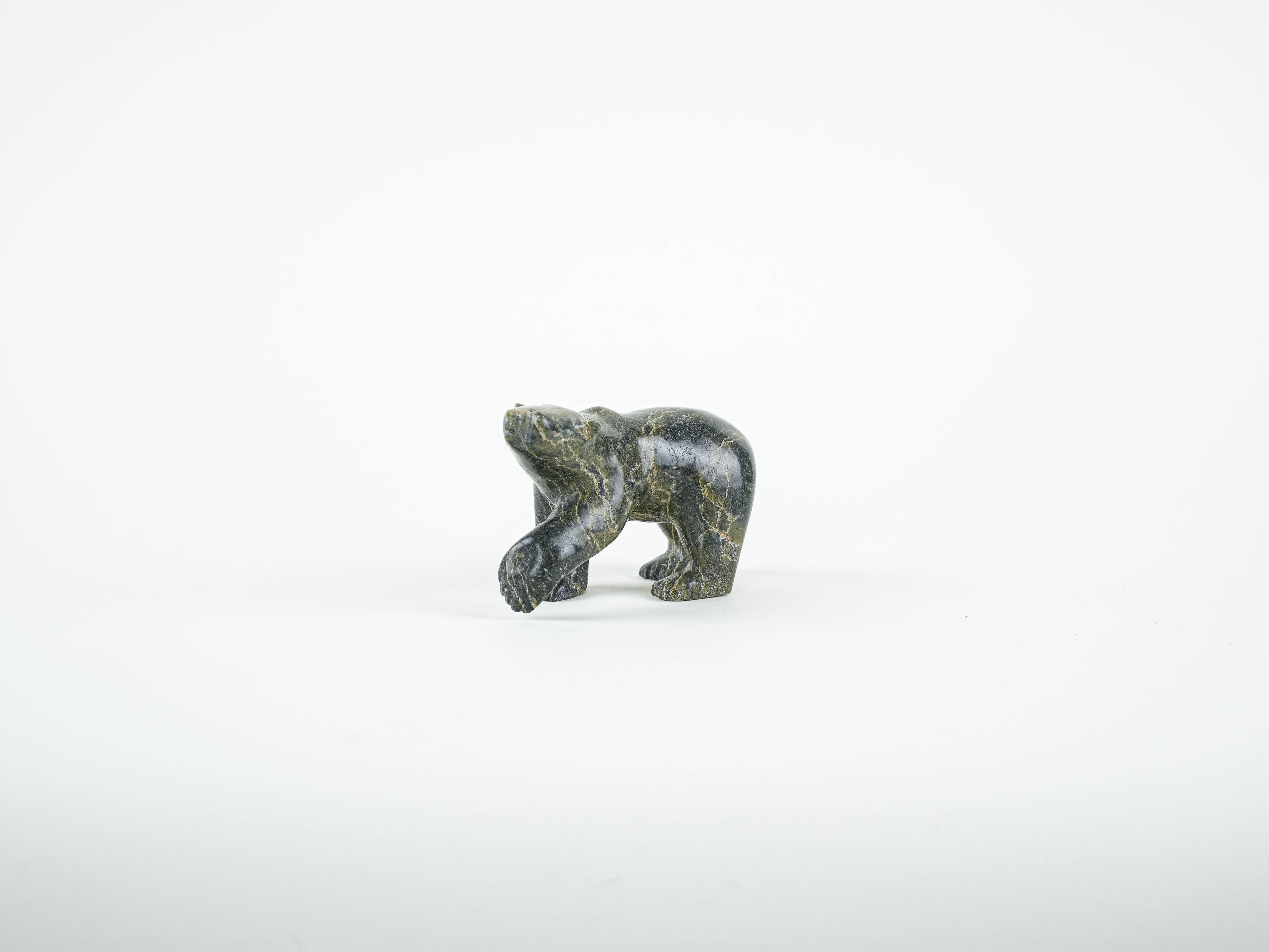 Stone bear figure 1970s