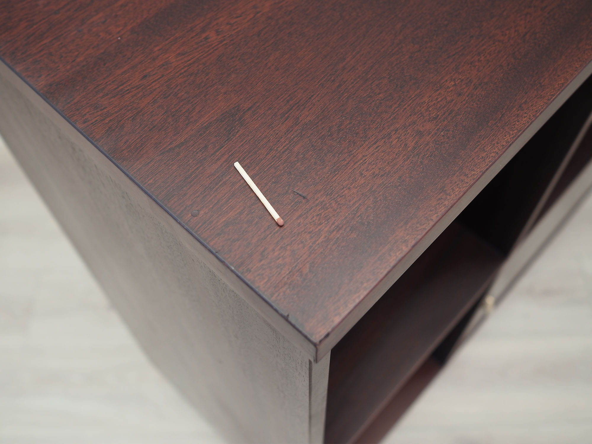 Mahogany Schrank 1960 Jahre