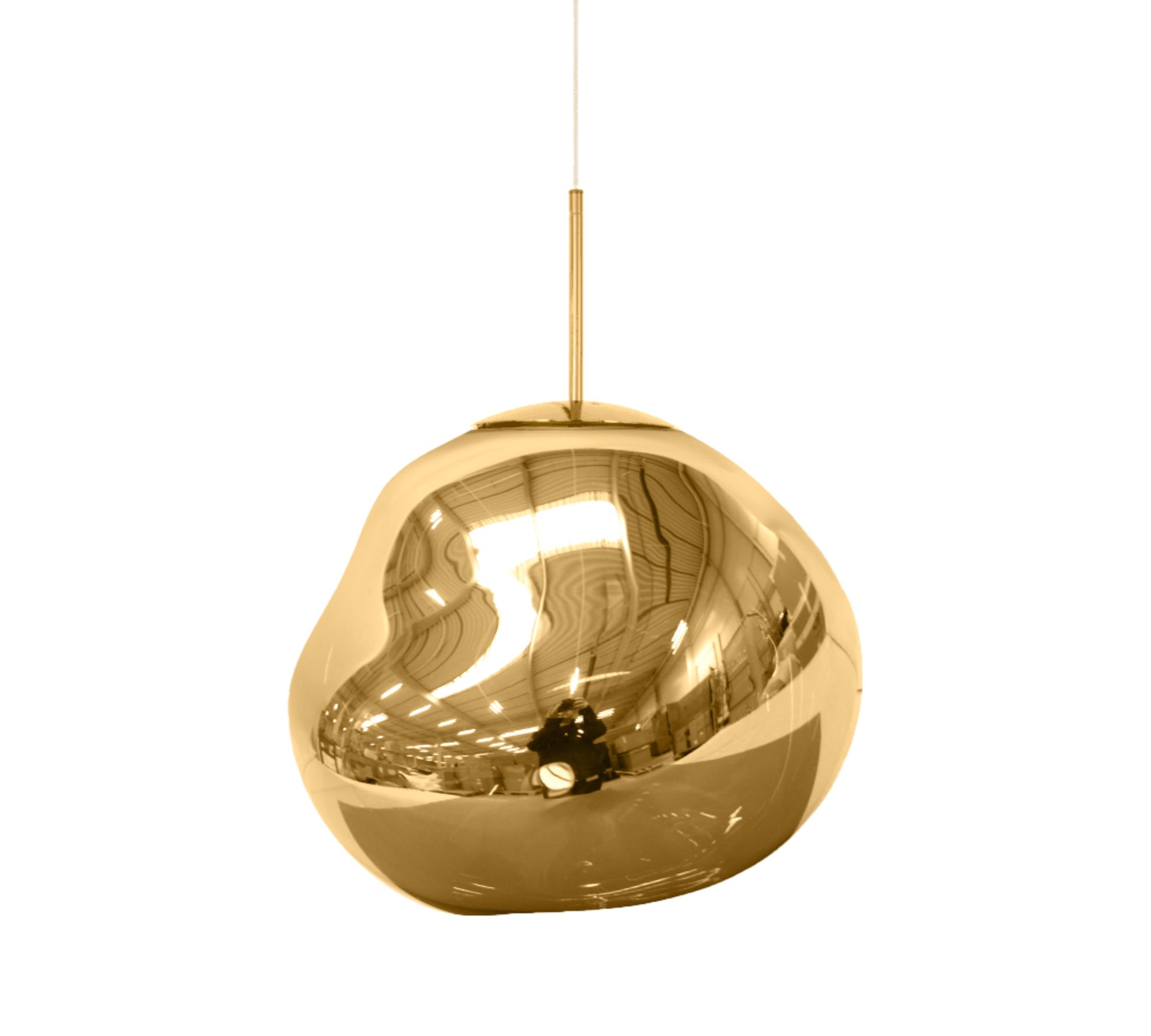 Melt Pendelleuchte Gold 50cm
