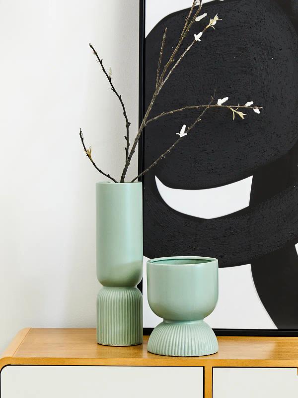 Fia Salbeigrün Vase
