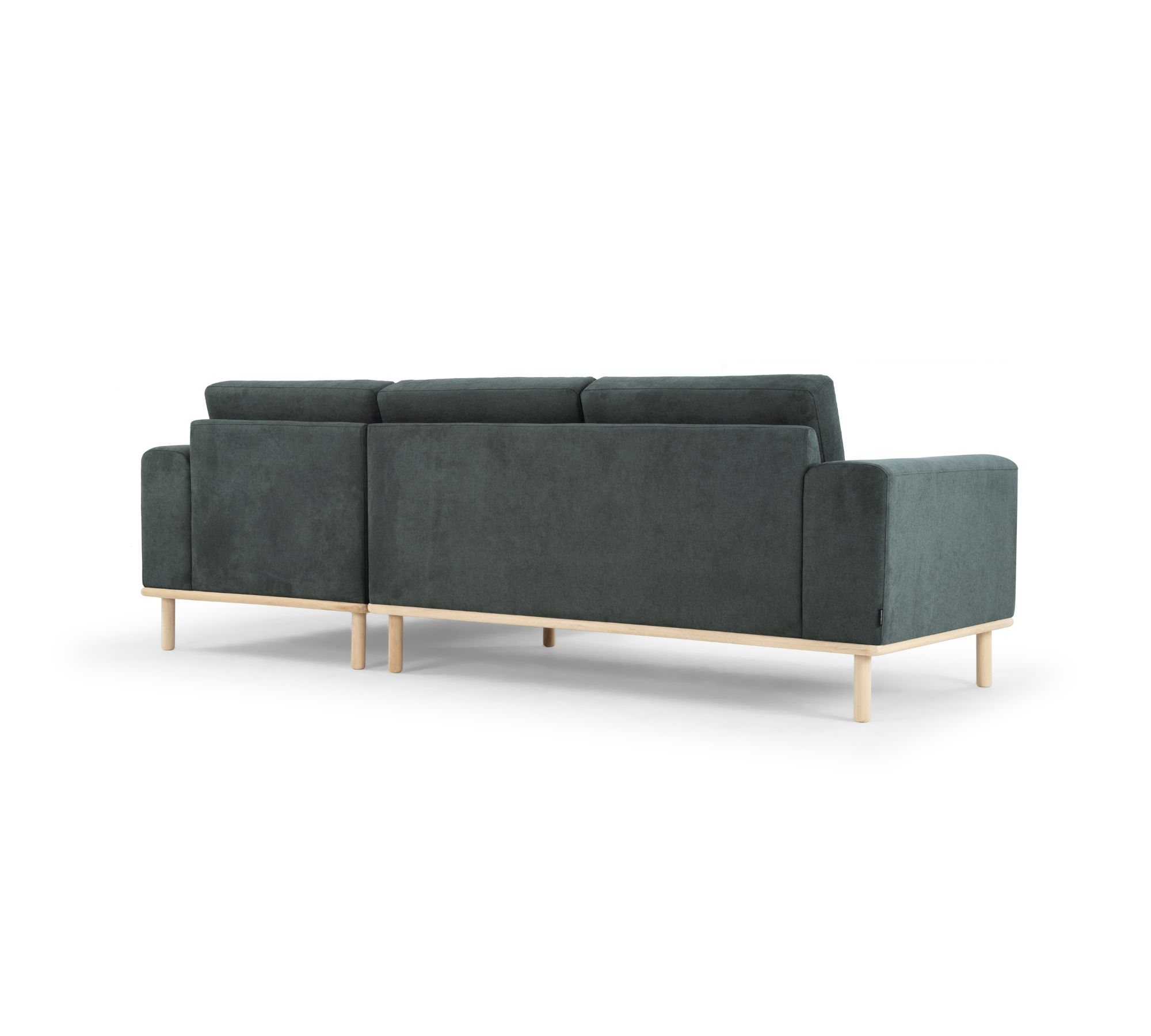 Vilmar Sofa 3-Sitzer Récamiere Rechts Form Blue Grey