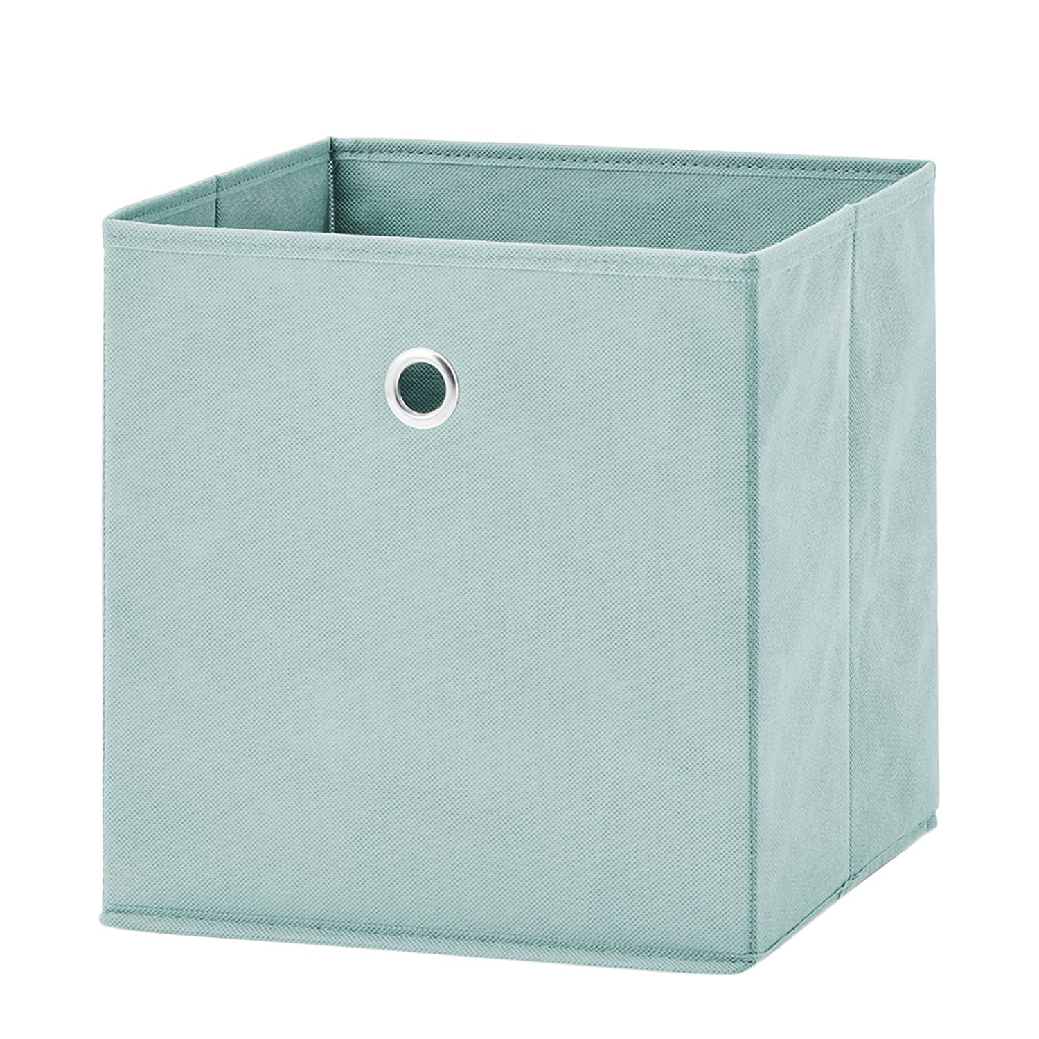 Aufbewahrungsbox Karwe III Vlies Stahlblau