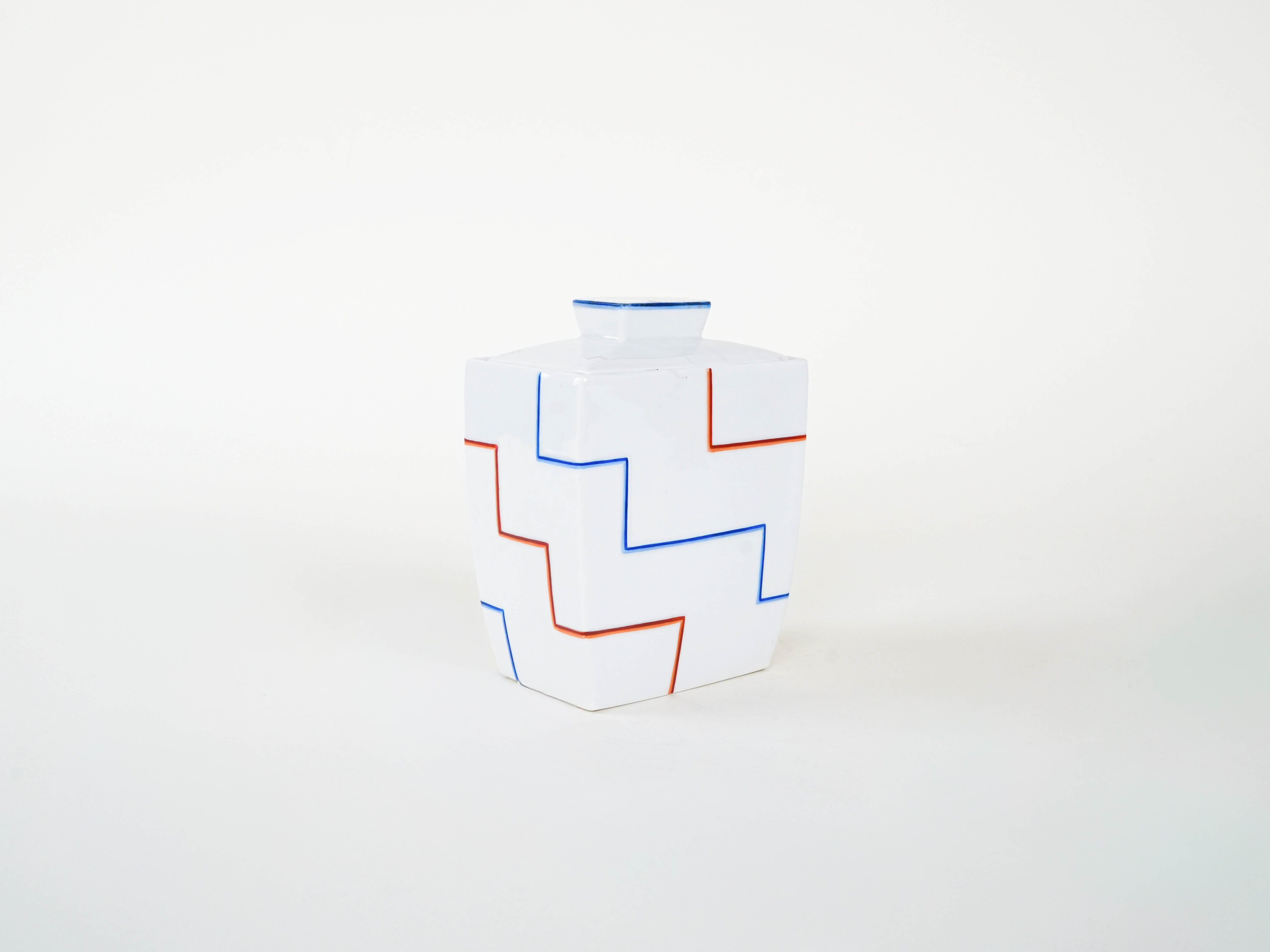 Ceramic vase White 1960s