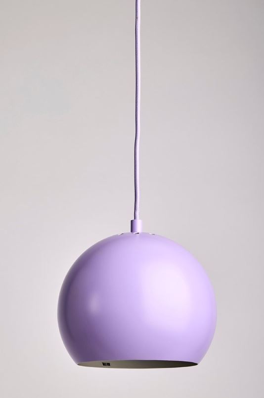 Ball Pendelleuchte Lila Ø18cm