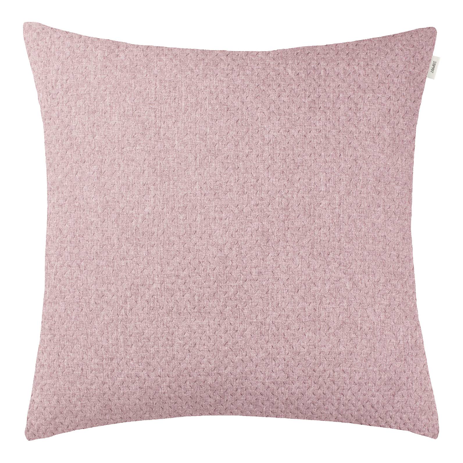 Harp Structure Kissenbezug Polyester Rosa 60 x 60 cm