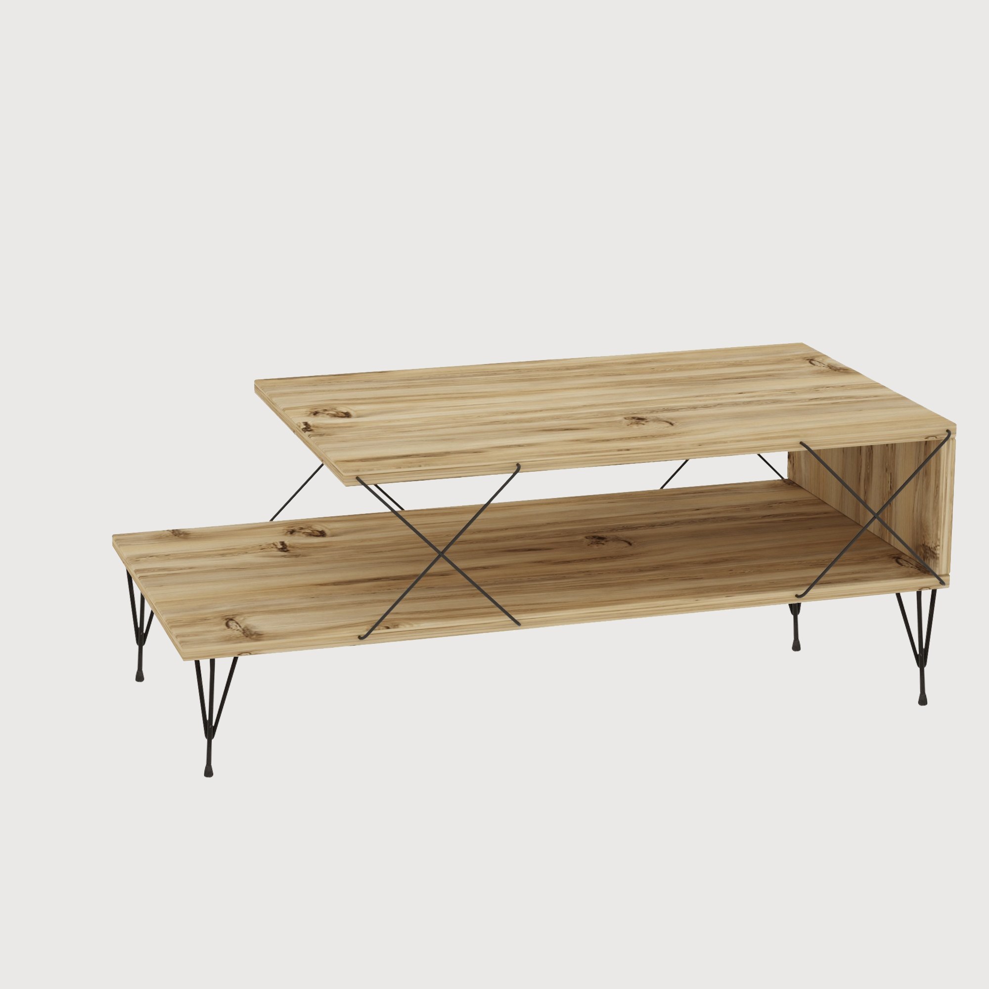 Loire Couchtisch Holzfurnier