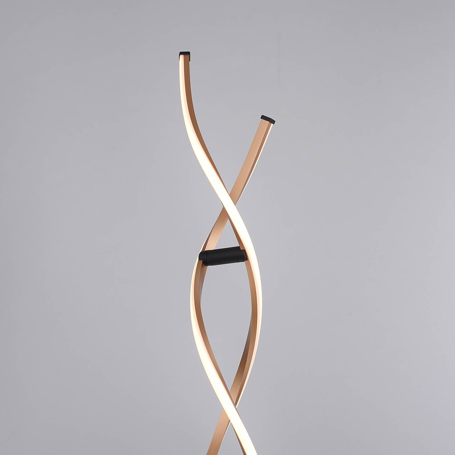 Polina LED-Stehleuchte Polycarbonat Aluminium 1-flammig