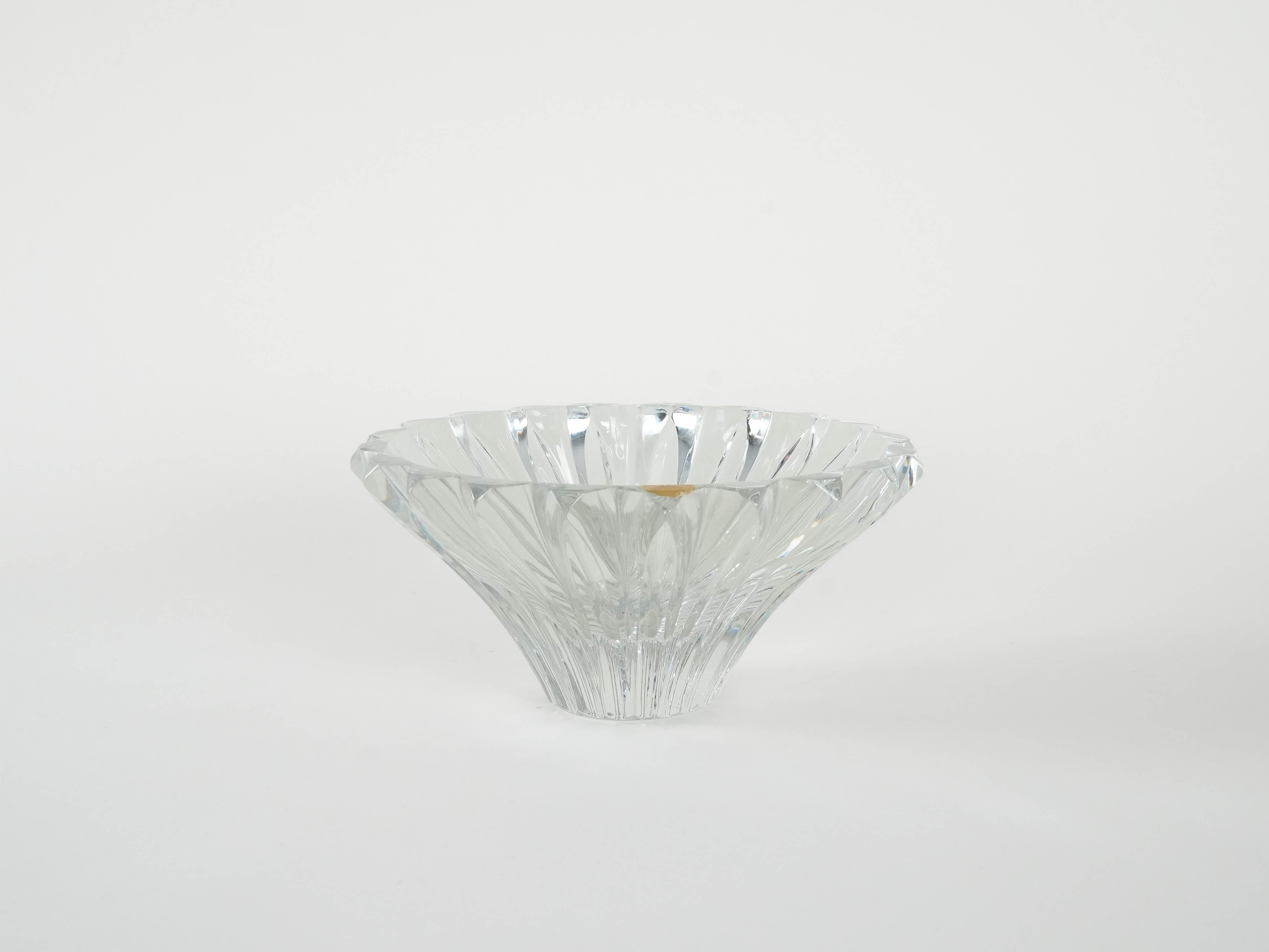 Glass bowl Transparent 1970s