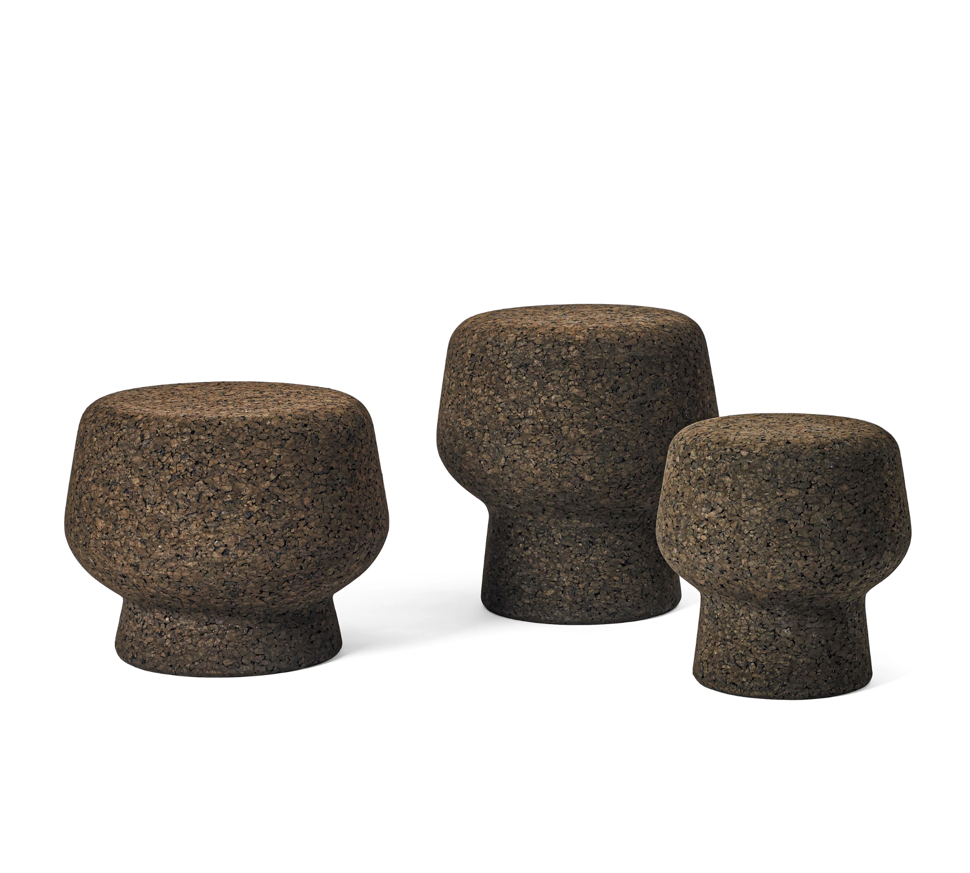 Corker No.1 Hocker Kork Braun