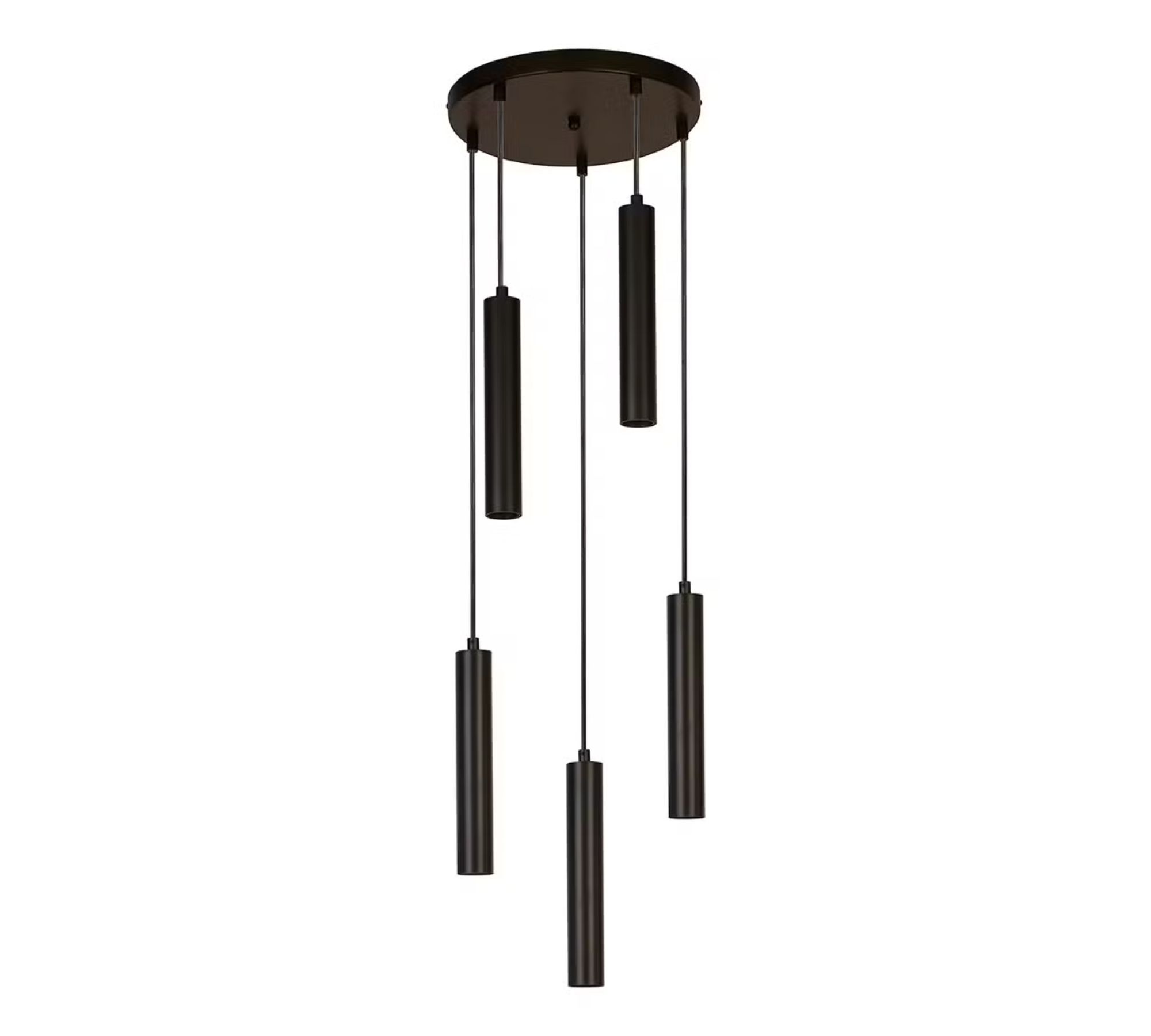 Pendant lamp Steel Black