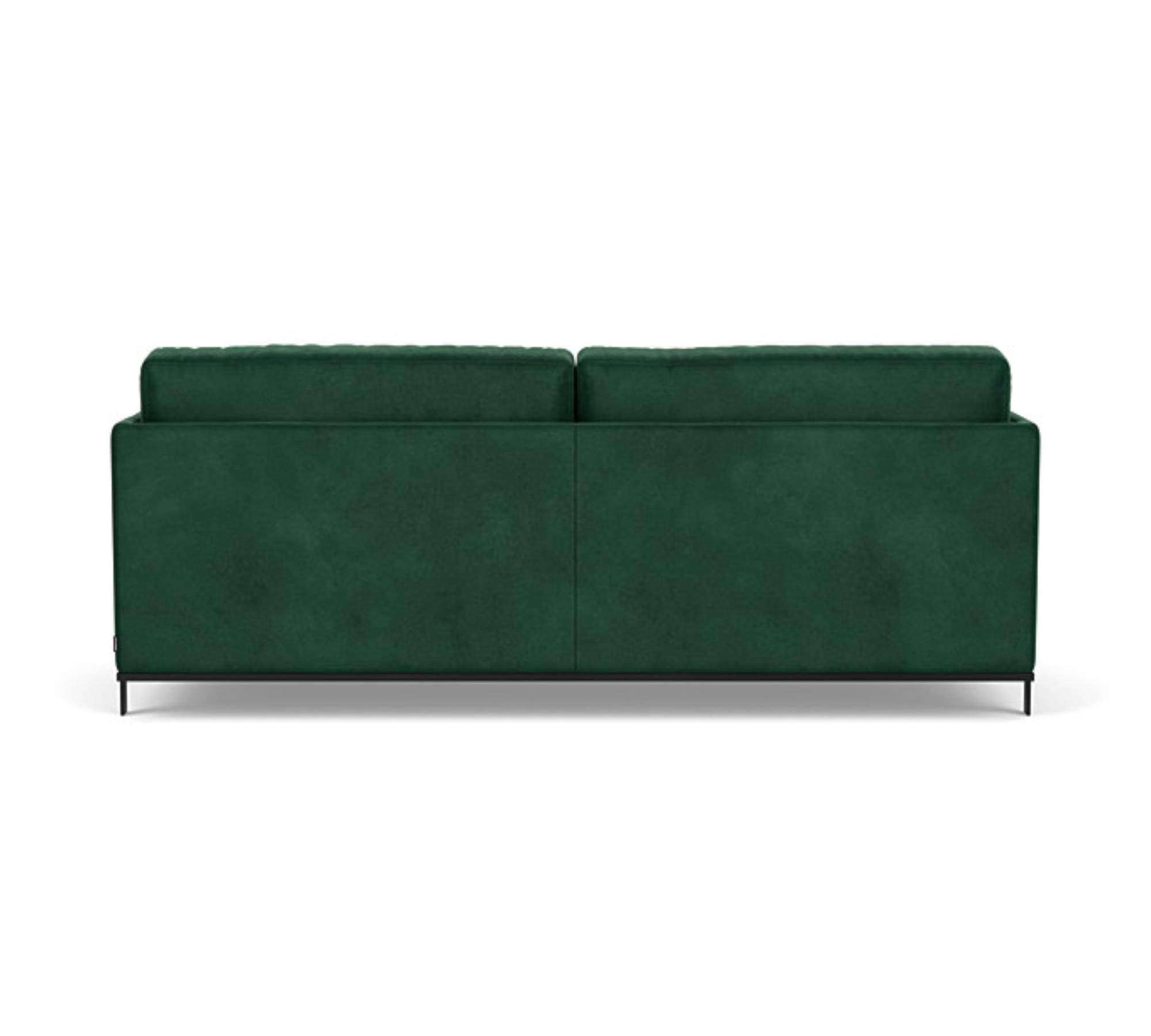 Chill by SLS Sofa 3-Sitzer Velour Lux Dark Green