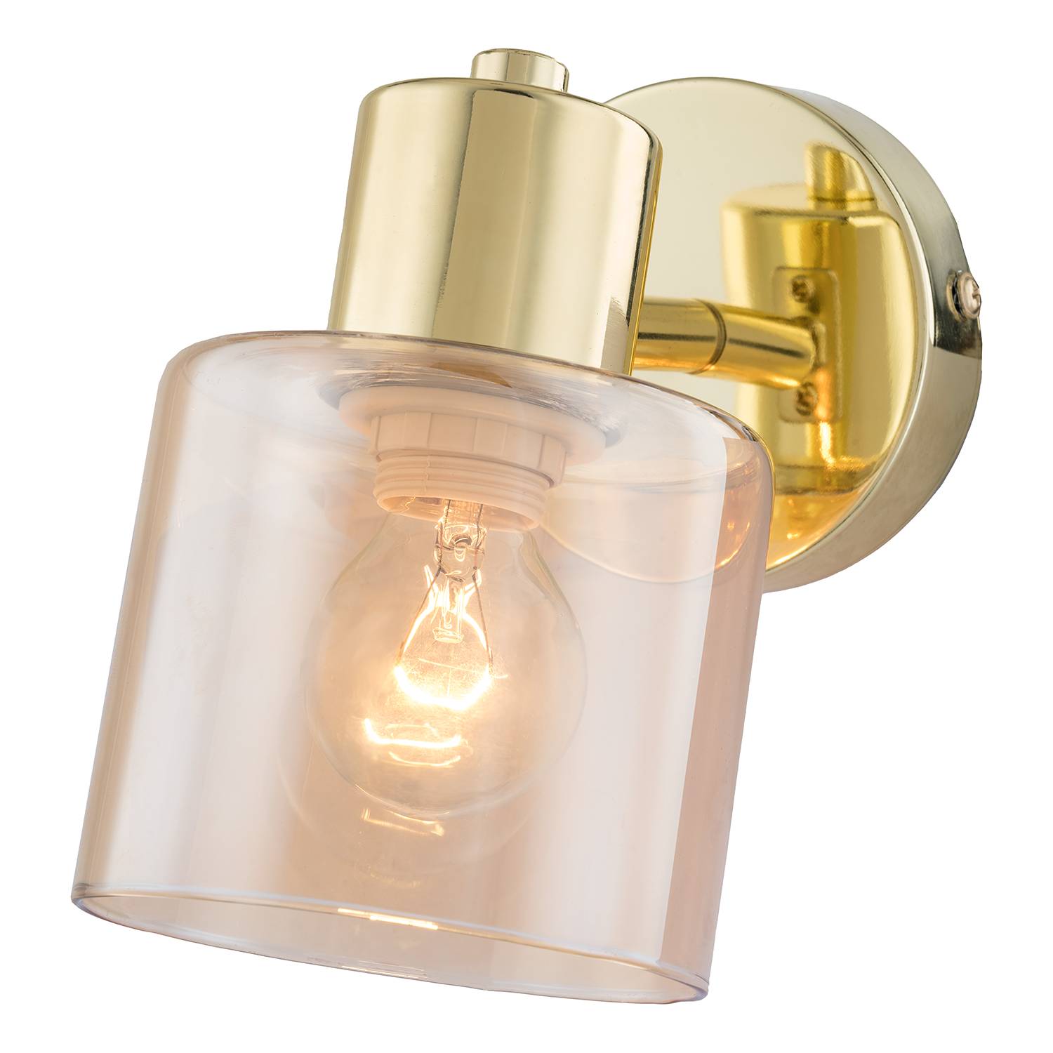 KOLIND Wandleuchte Metall Gold