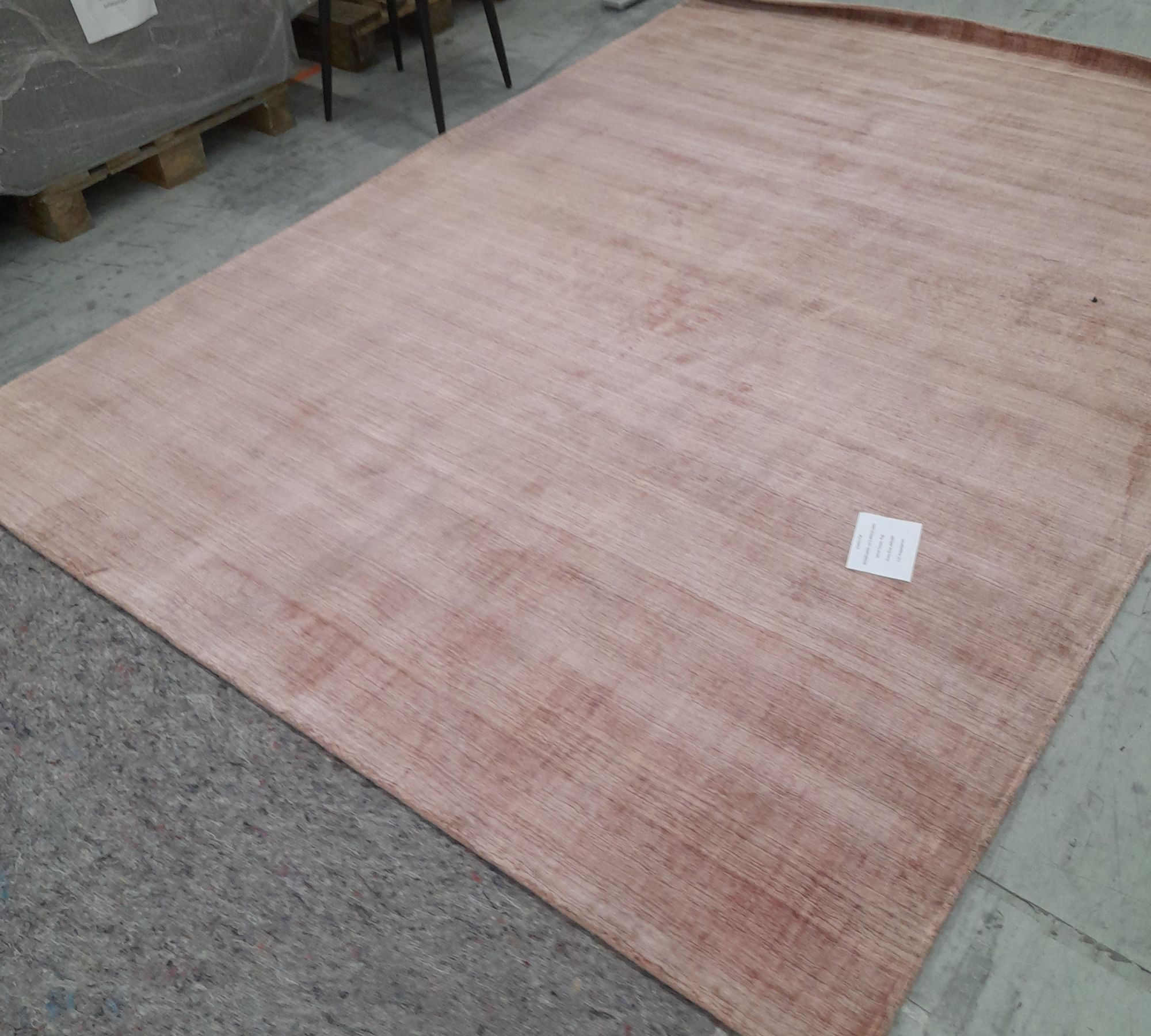 Velvet Ocean Teppich Dusty Rose 200 x 300cm
