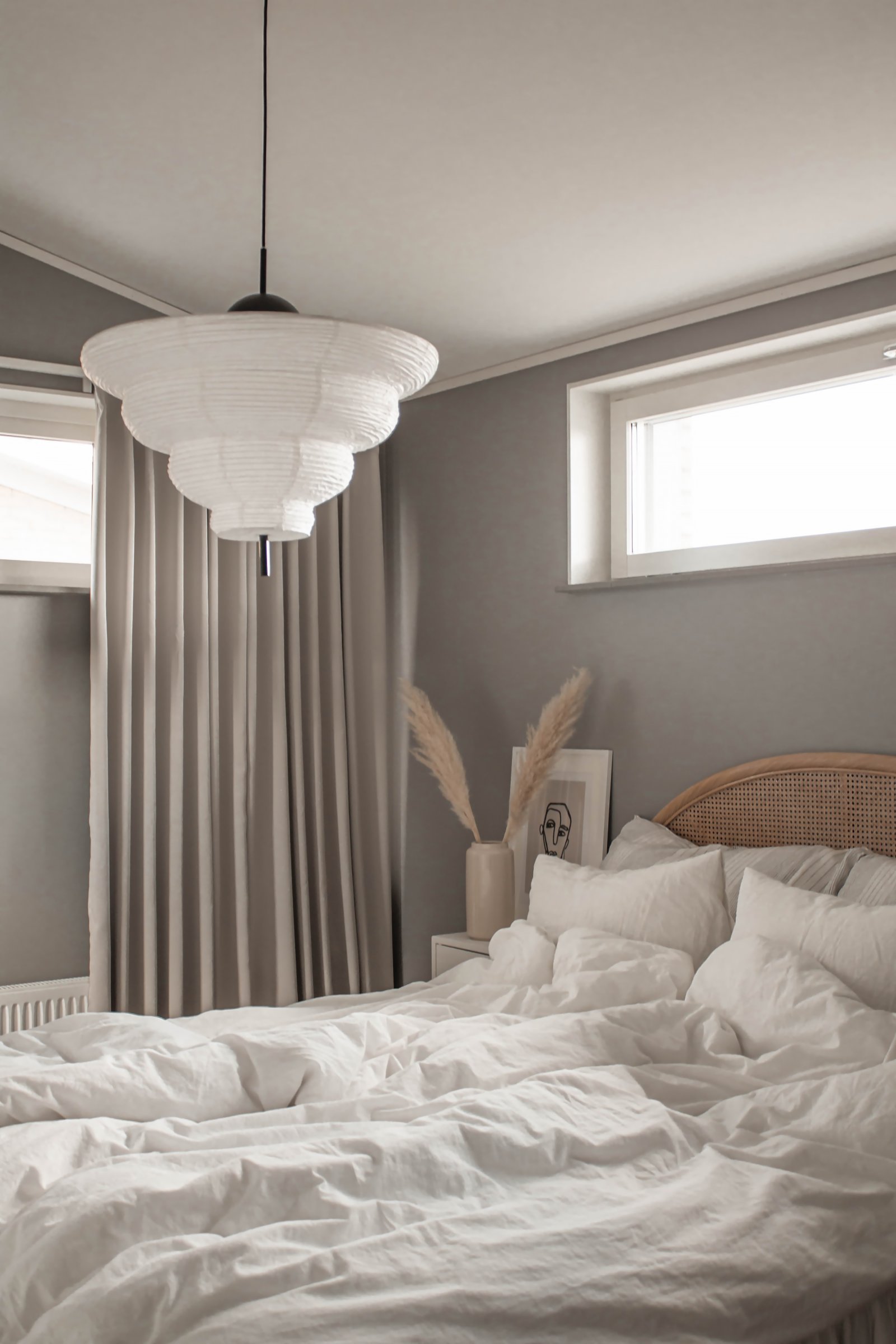 Kyoto Pendelleuchte Weiß Ø 60cm