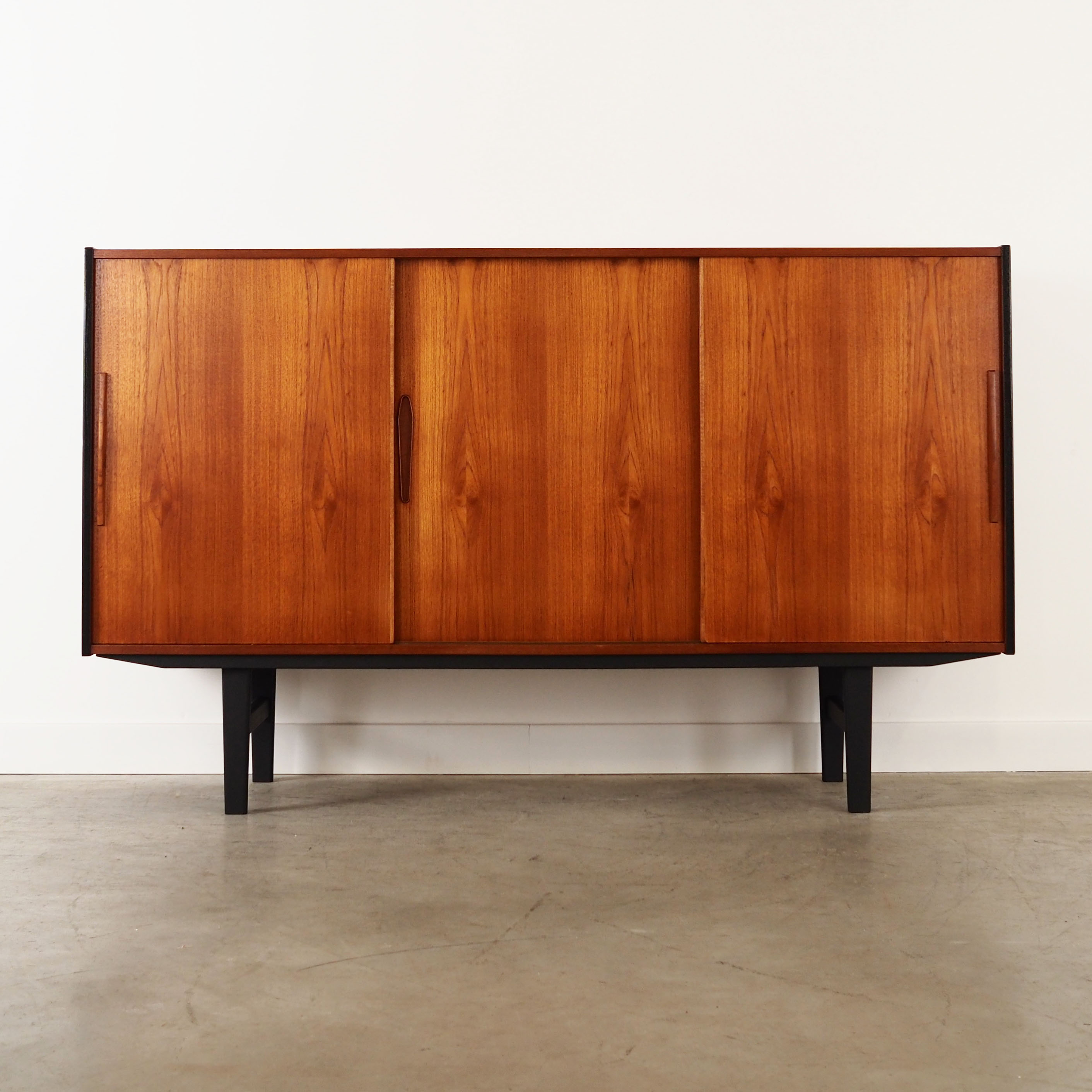 Highboard teak wood 1960s