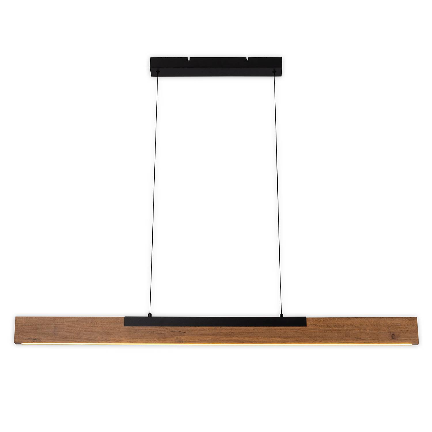LED-Pendelleuchte Wilma Metall Schwarz