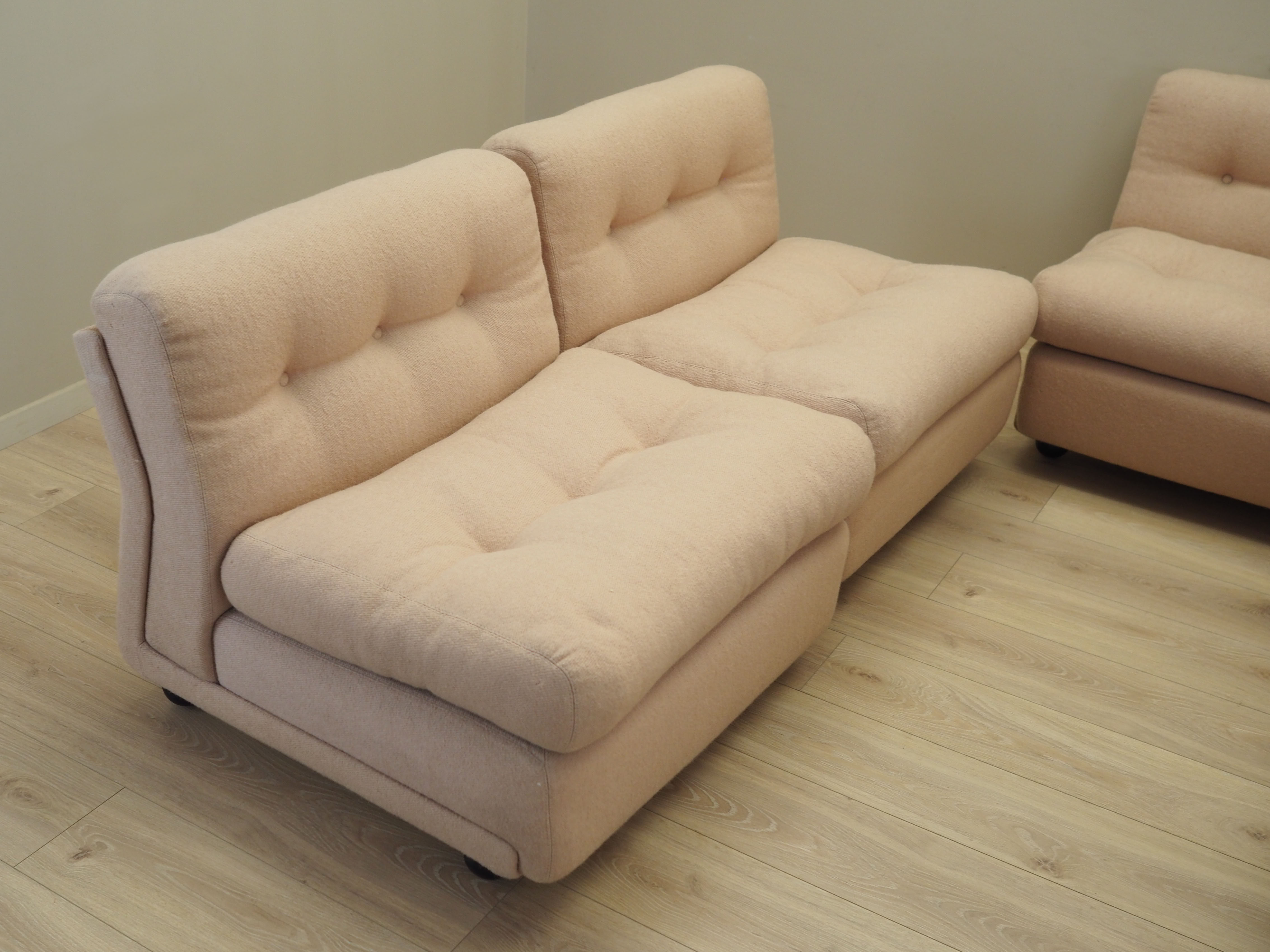 Amanta Modulsofa Hellbraun 1970er Jahre