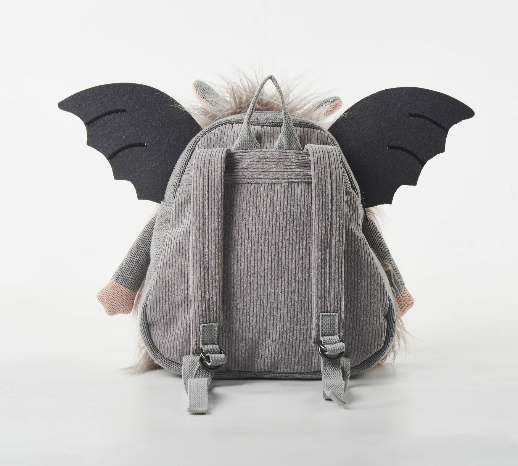 Vampi Rucksack Baumwolle Grau