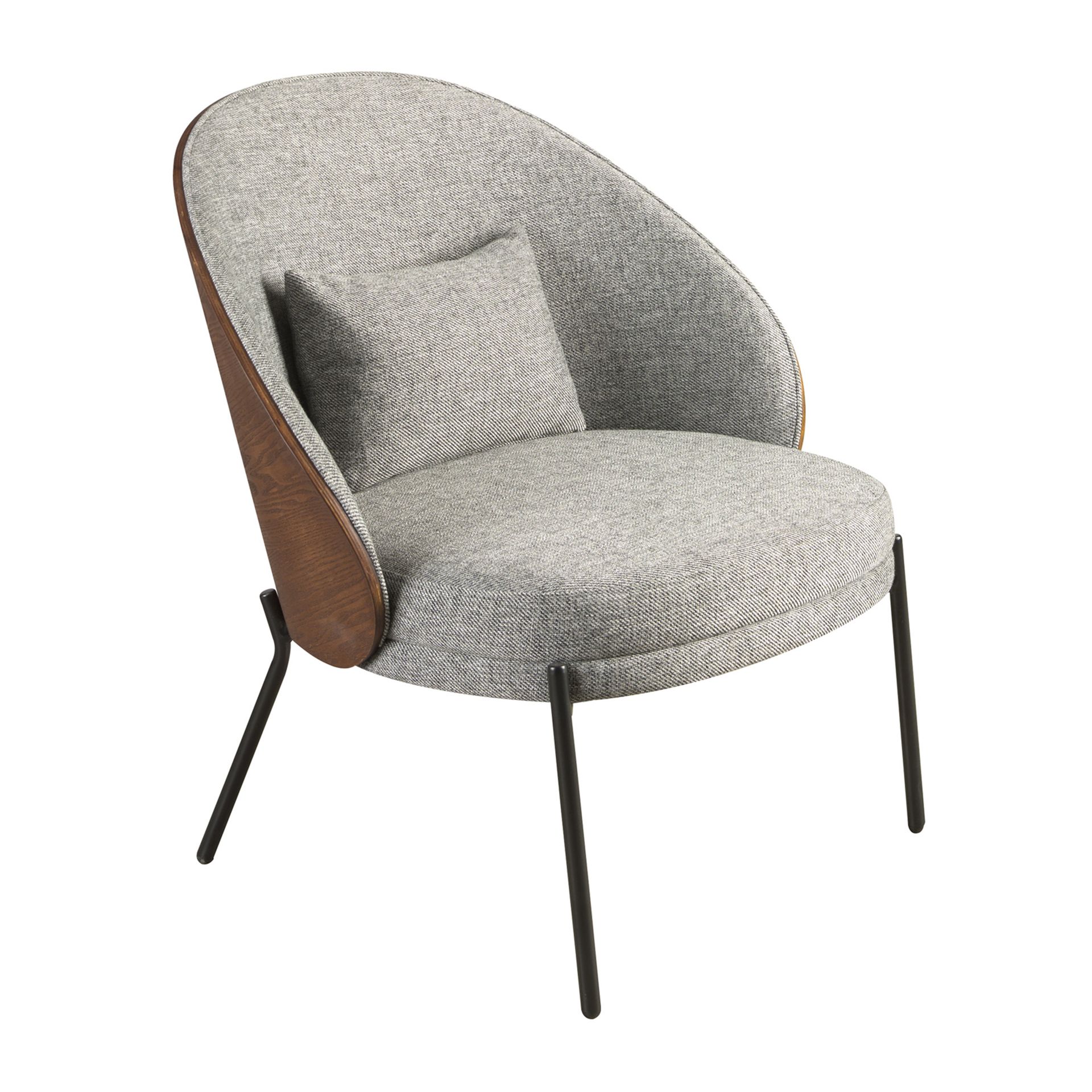 Armchair Textile Grey