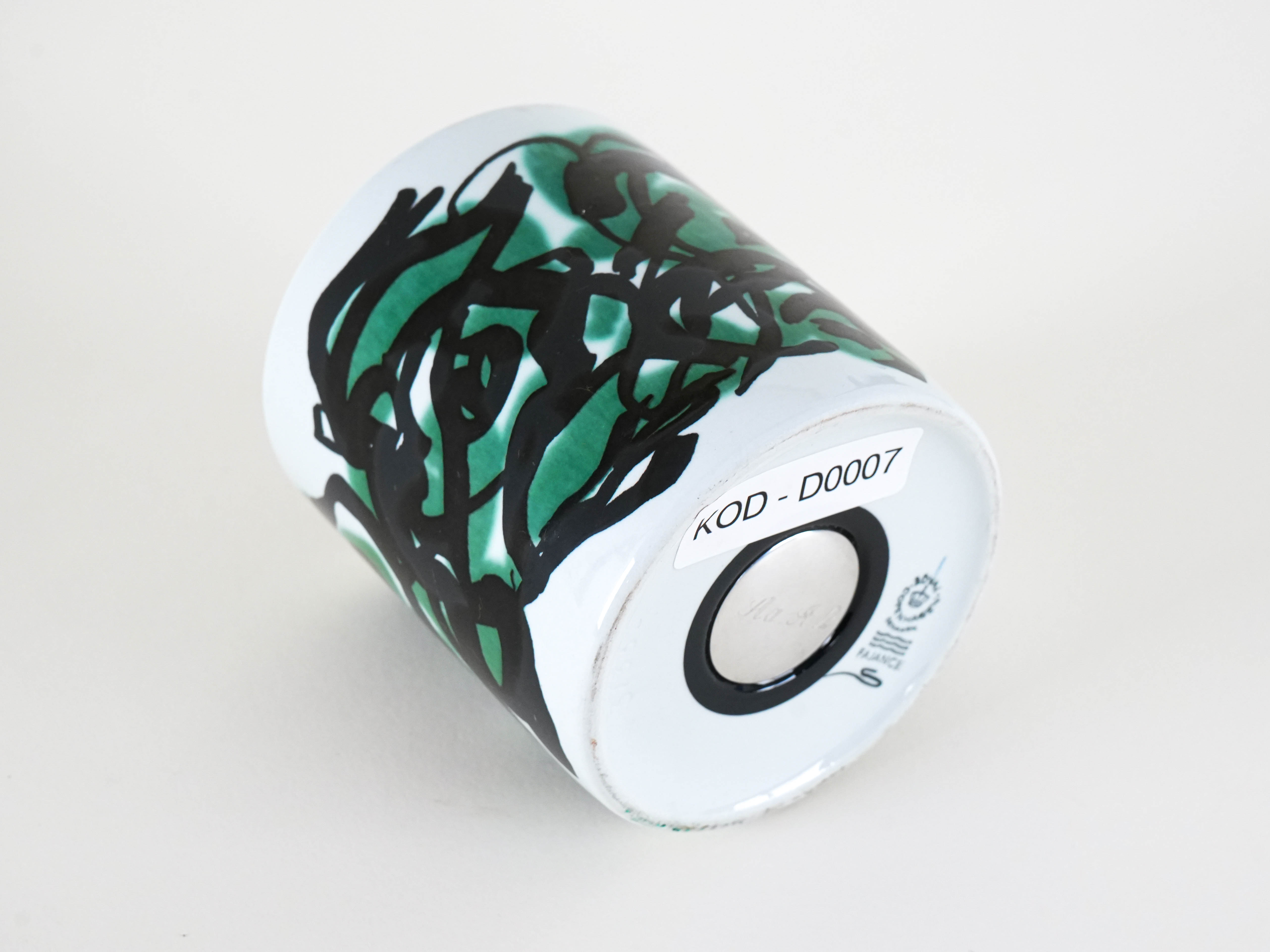 Collector's mug porcelain multicolored