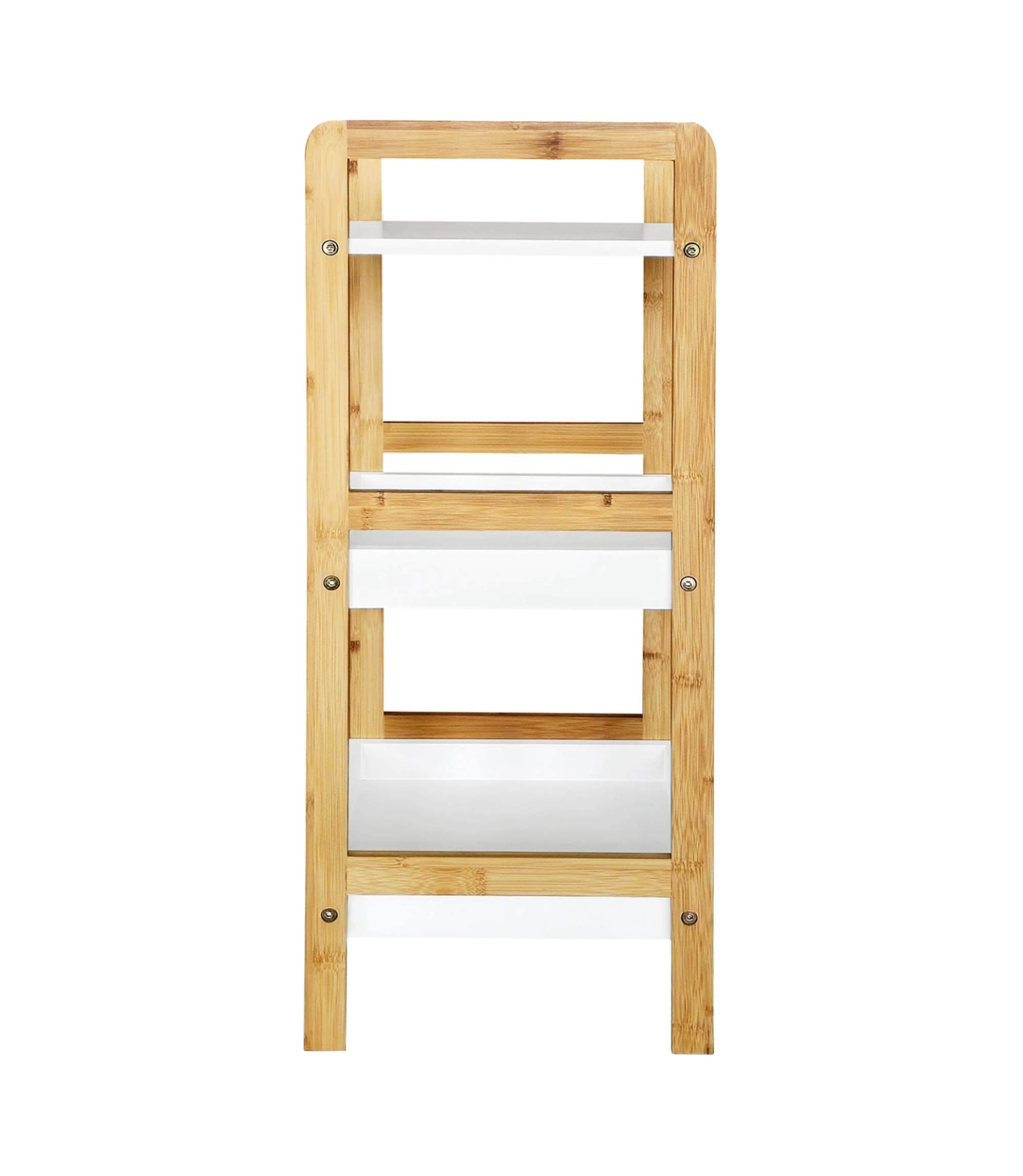 Regal Massivholz Weiß