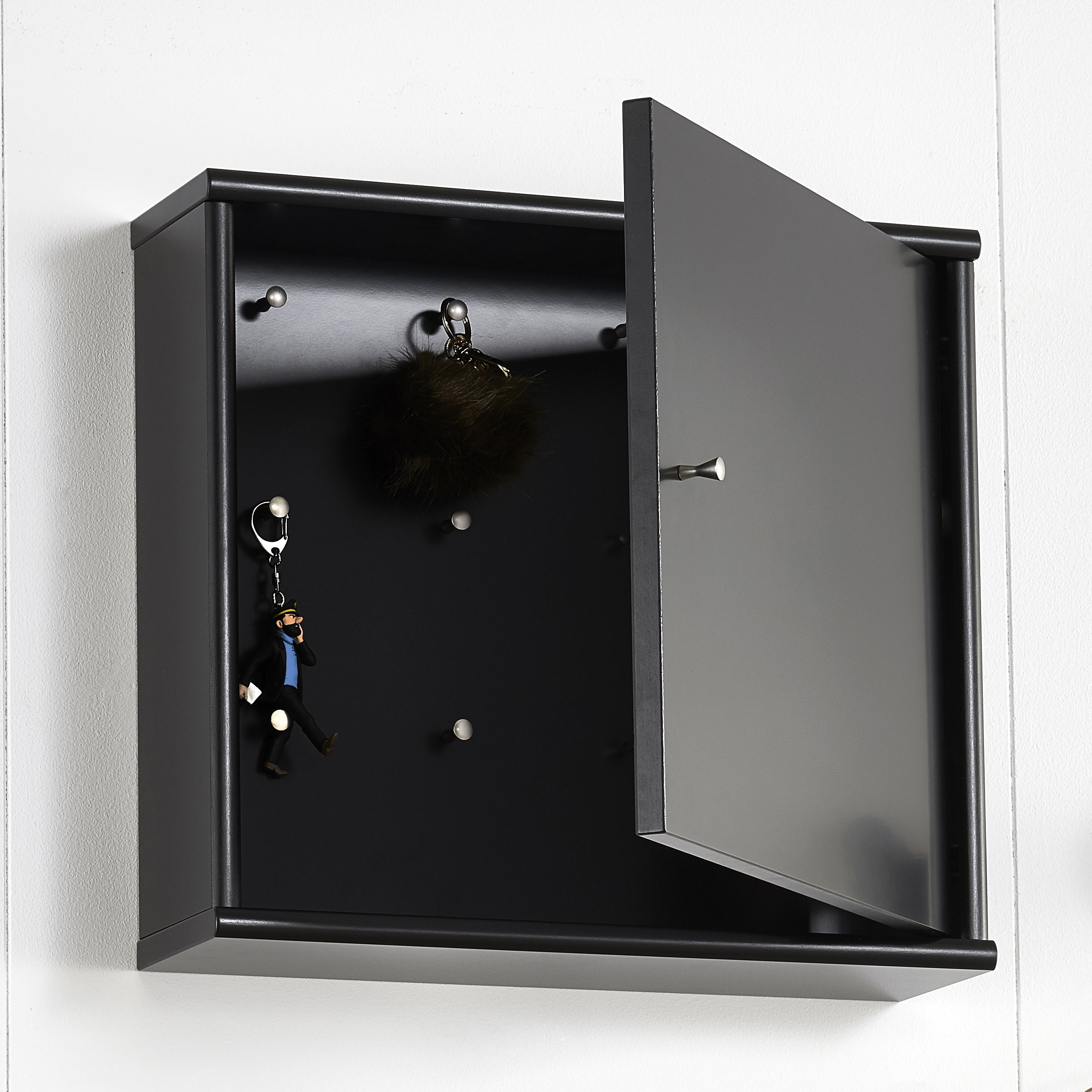 MISTRAL Key rack Black stained