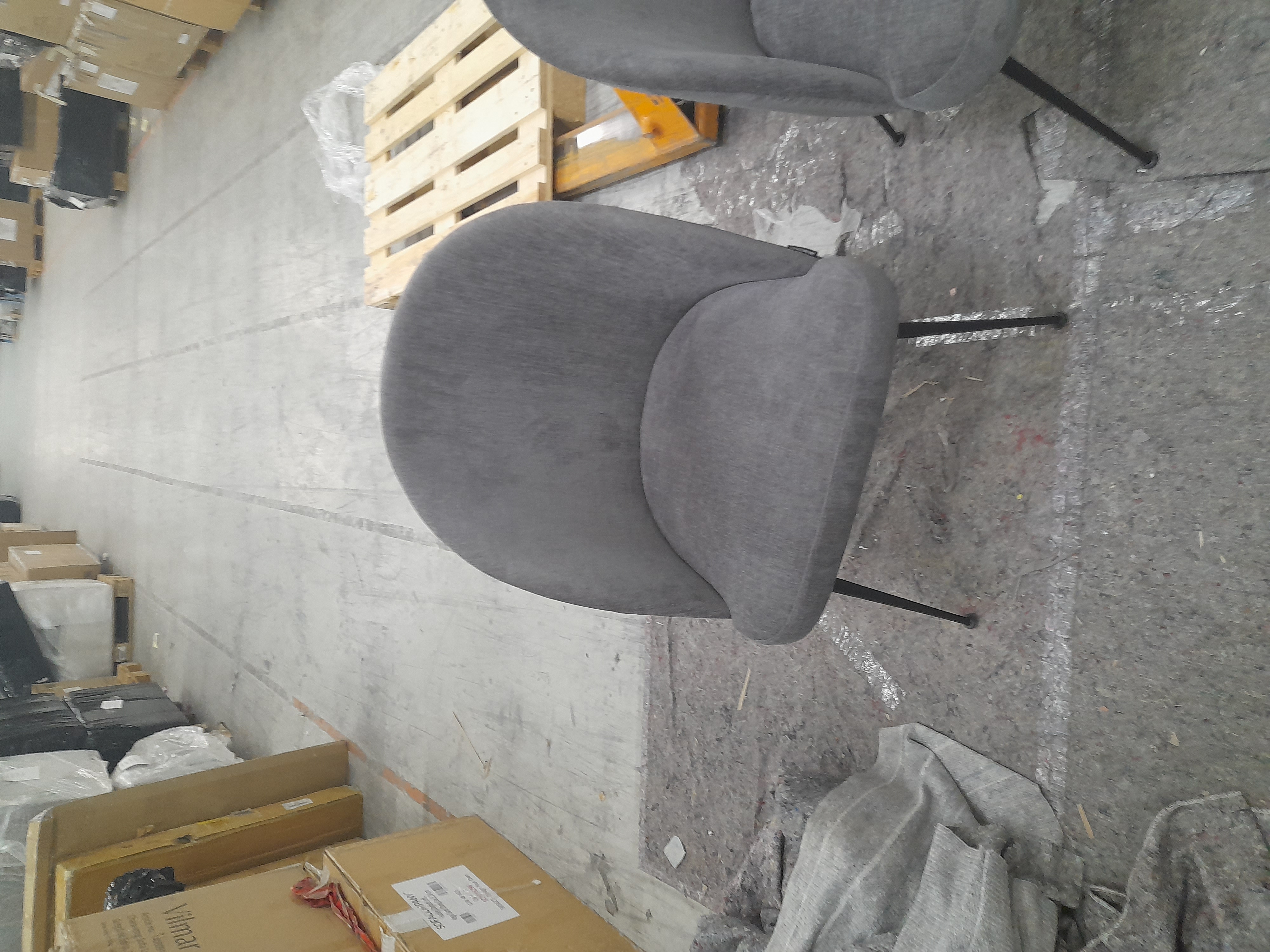 Holly Esszimmerstuhl Danny Steel Grey
