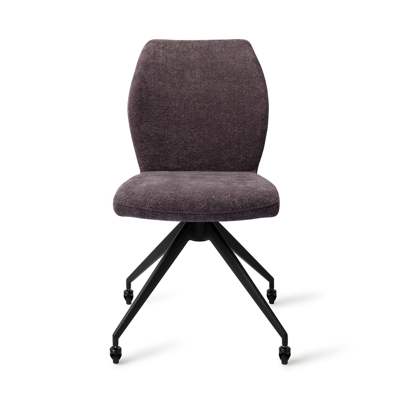 Ikata Dining Chair Slide Almost Black