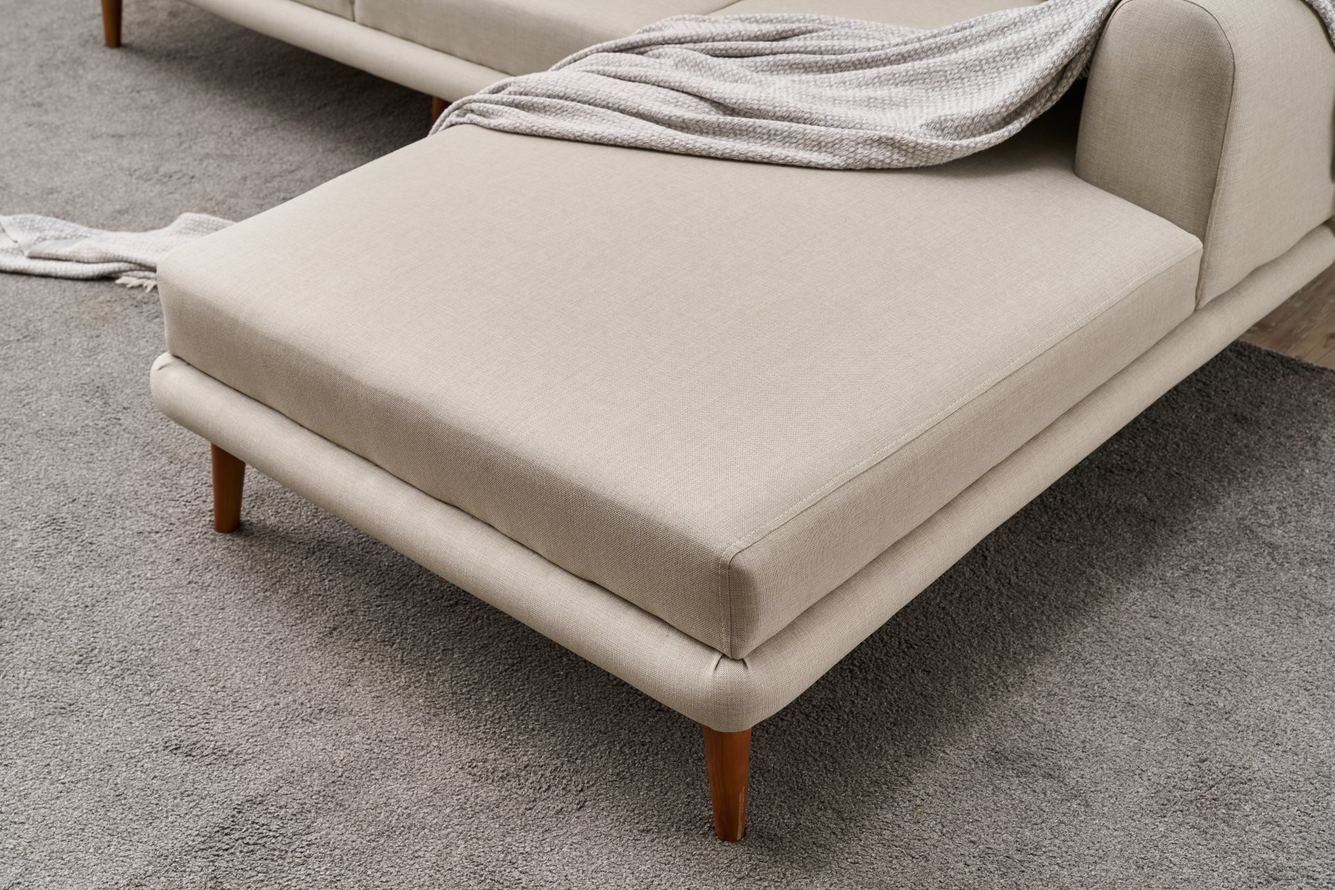 Seren Sofa Récamiere Rechts Creme