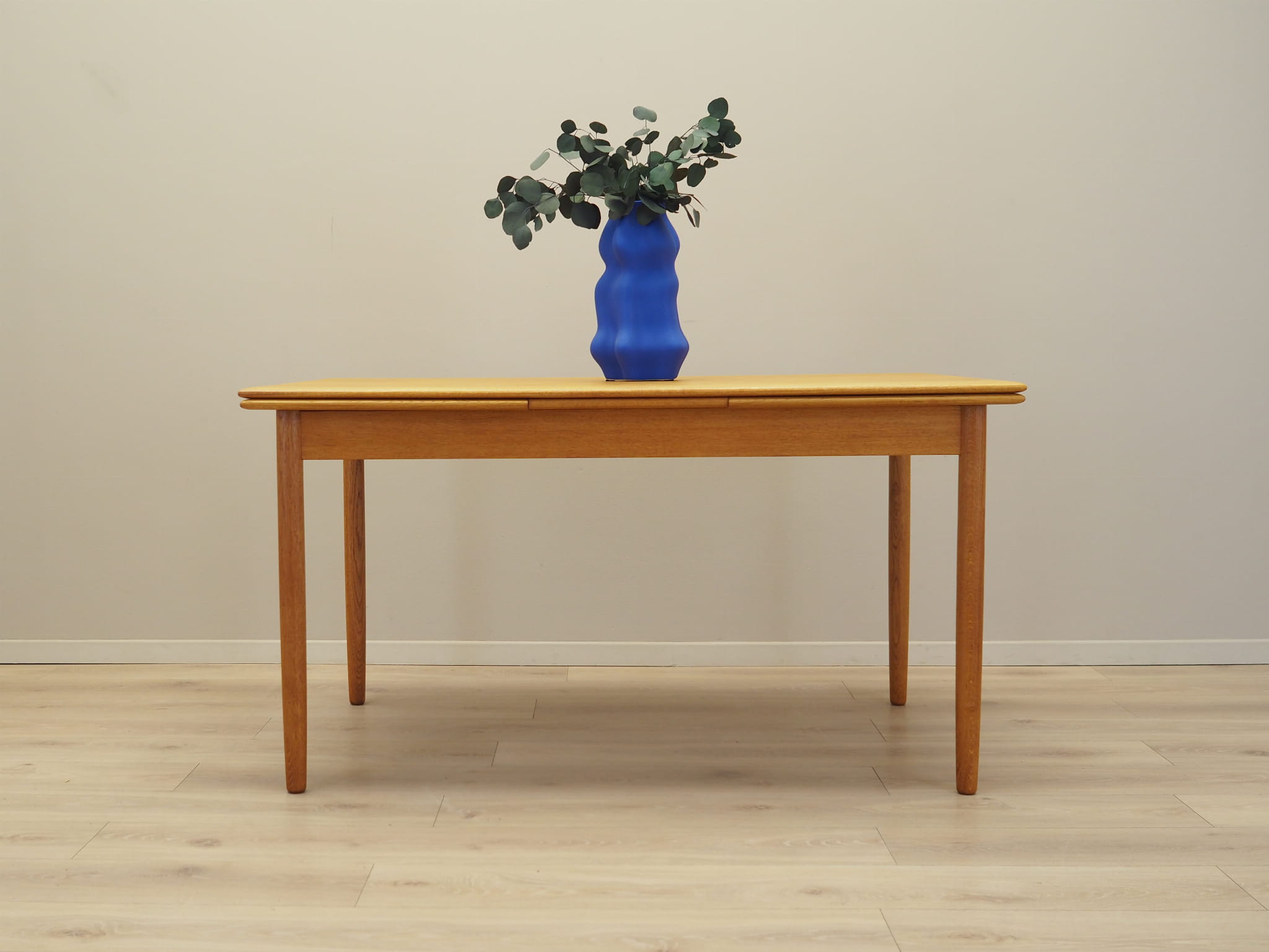 Dining table ash wood 1970s