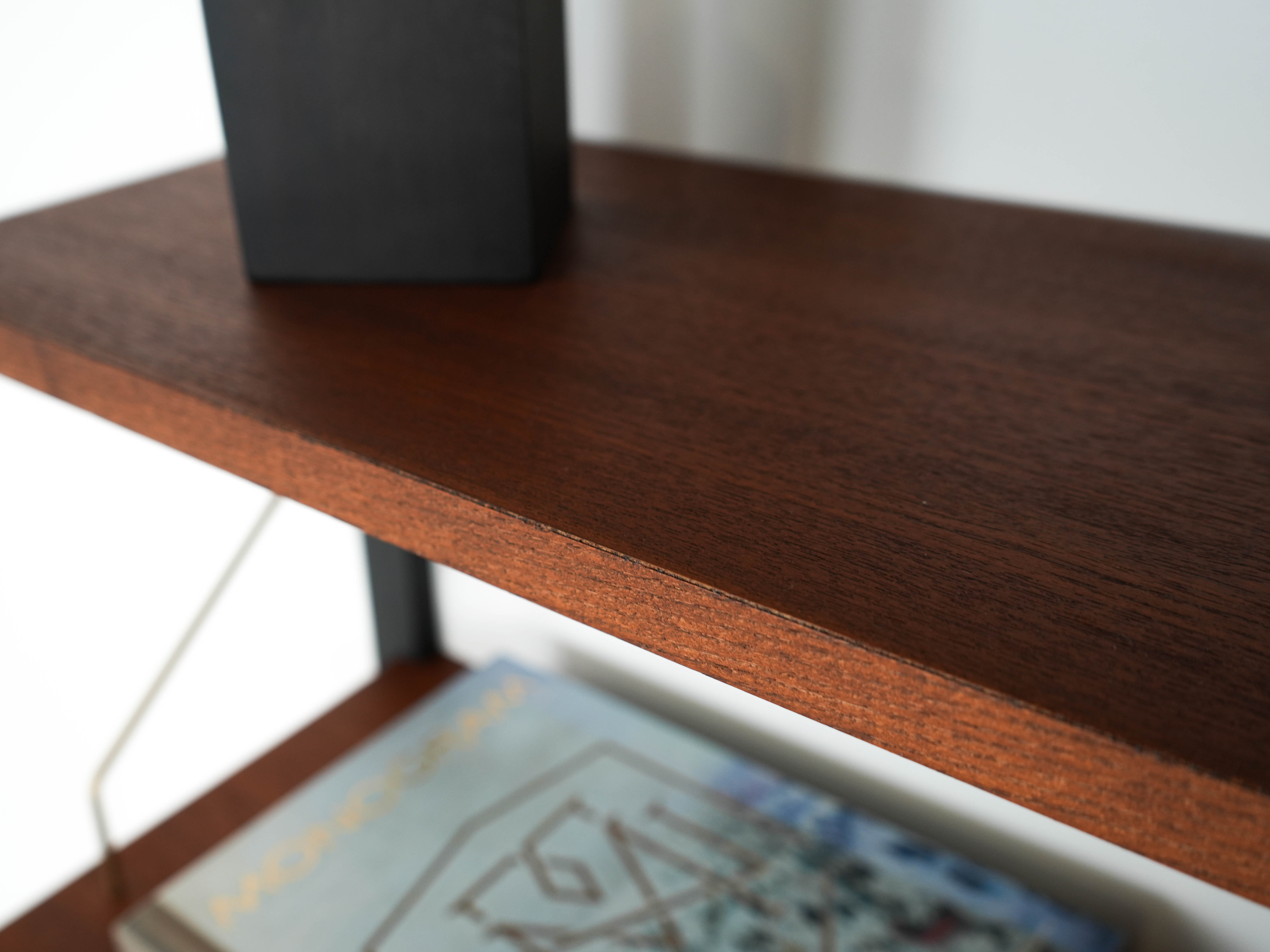 Teak wall unit brown 1960s
