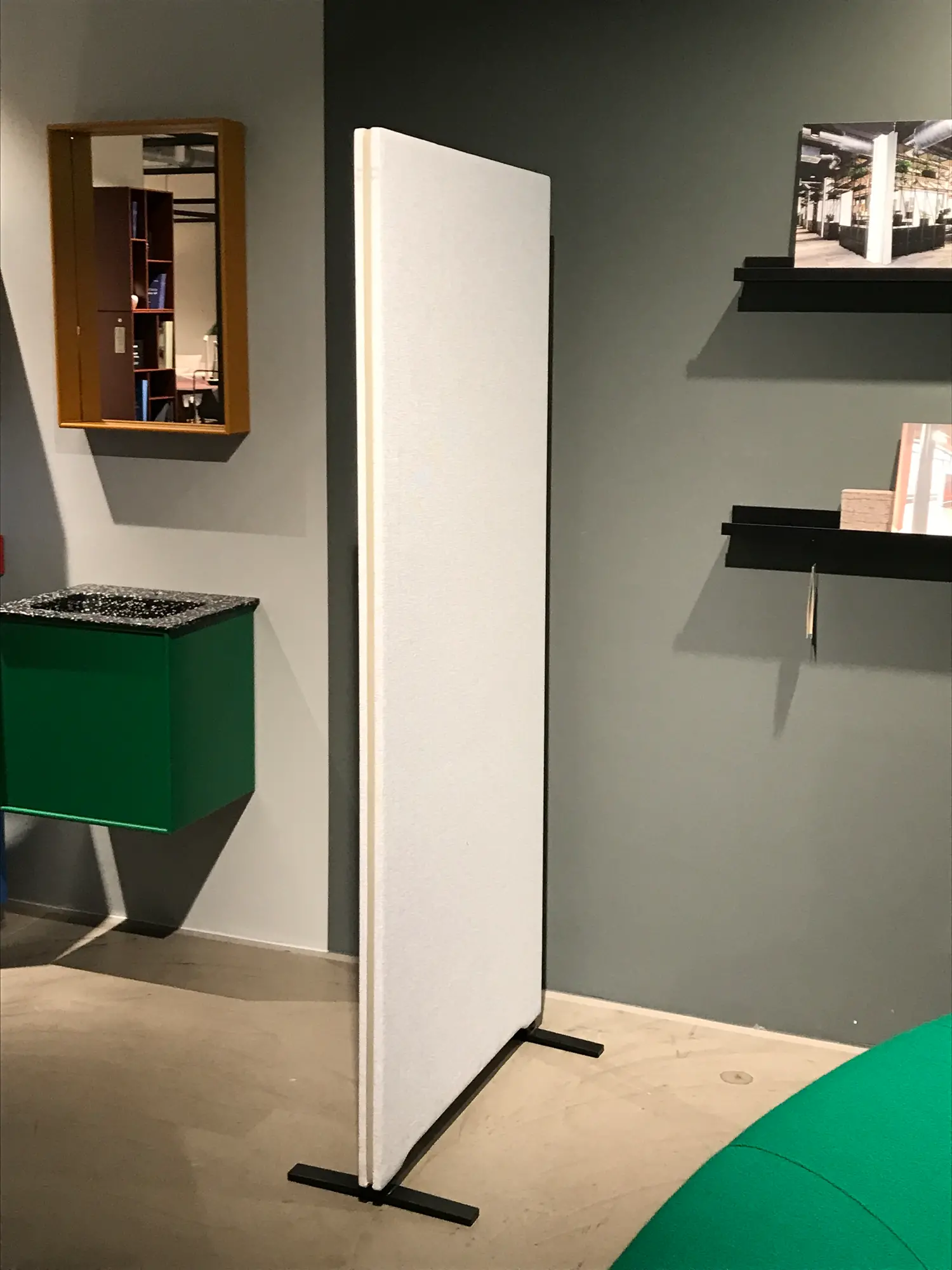 Edge Wall Panel Textile Grey