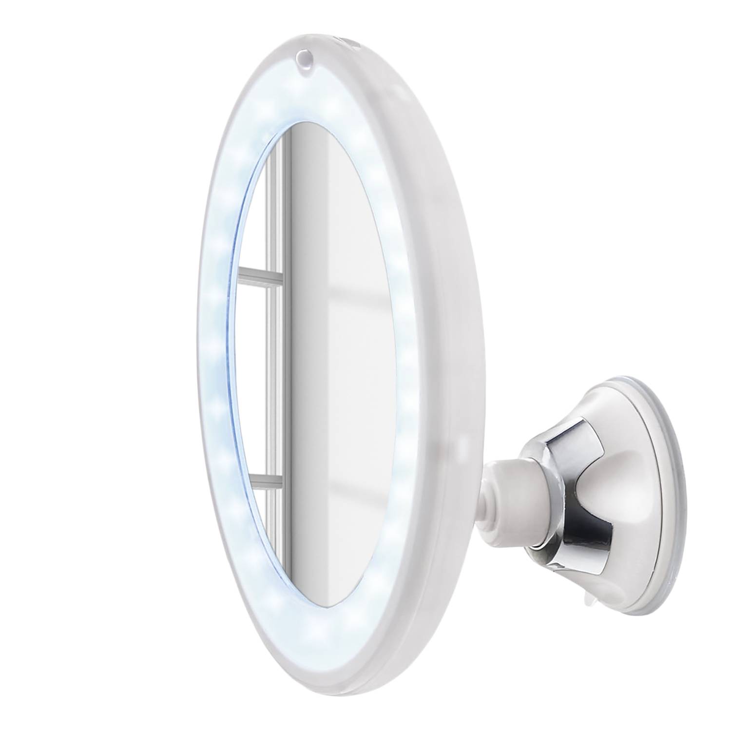 Kosmetikspiegel Flexy Light Spiegelglas Schneeweiß
