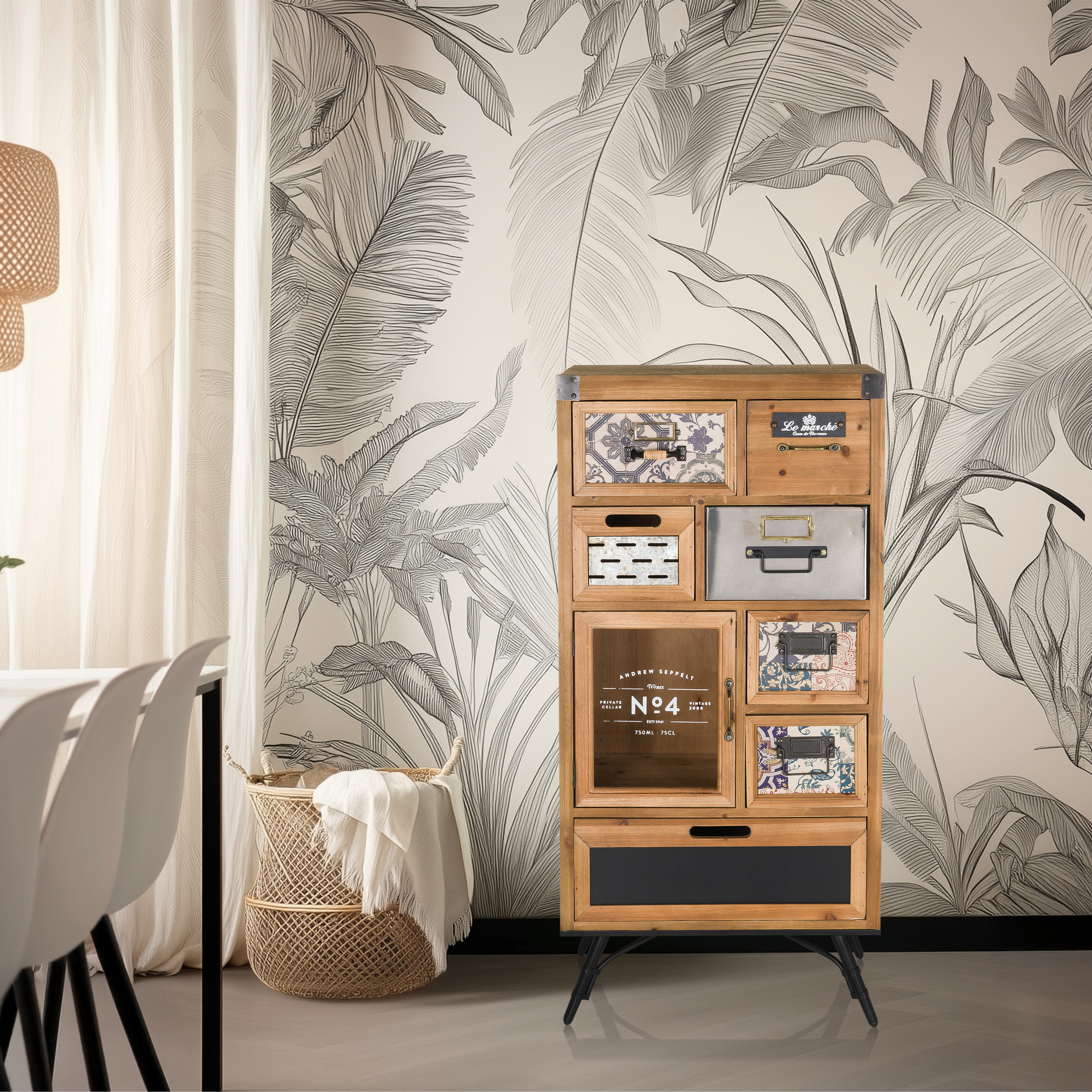 CONTINENTO S Kommode Tannenholz