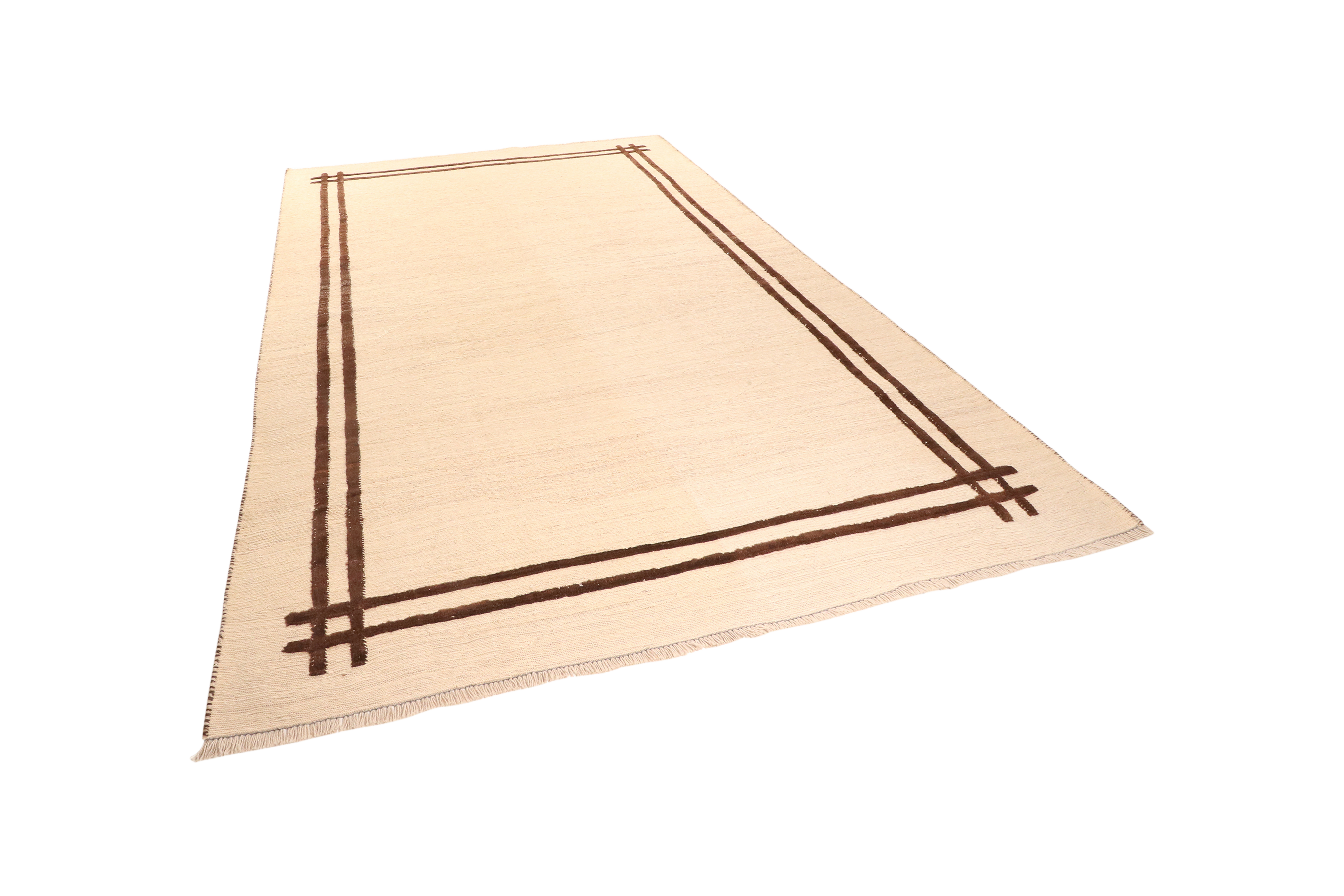 Kilim Gashgai Teppich Beige