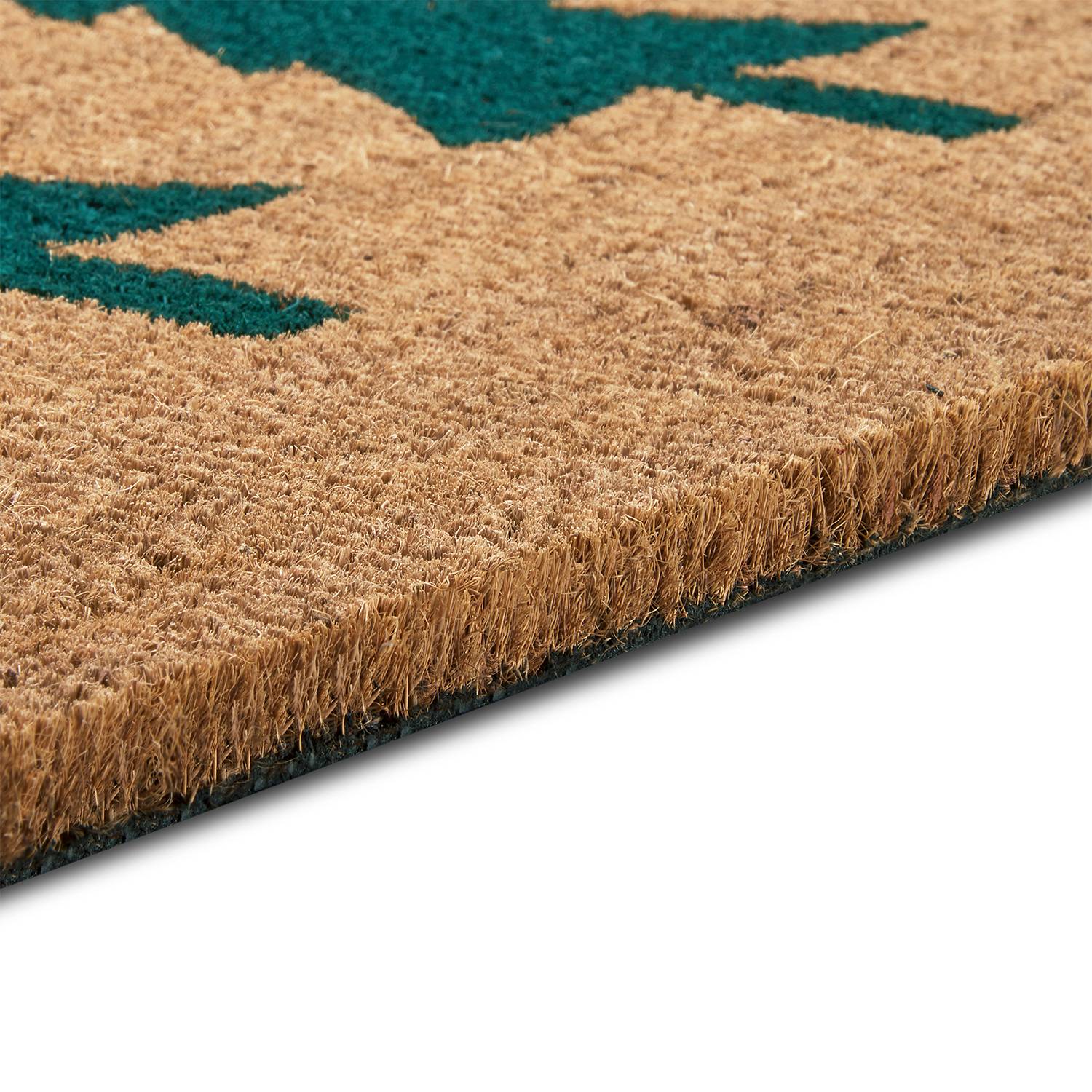 Green Pine Fußmatte Beige Grün