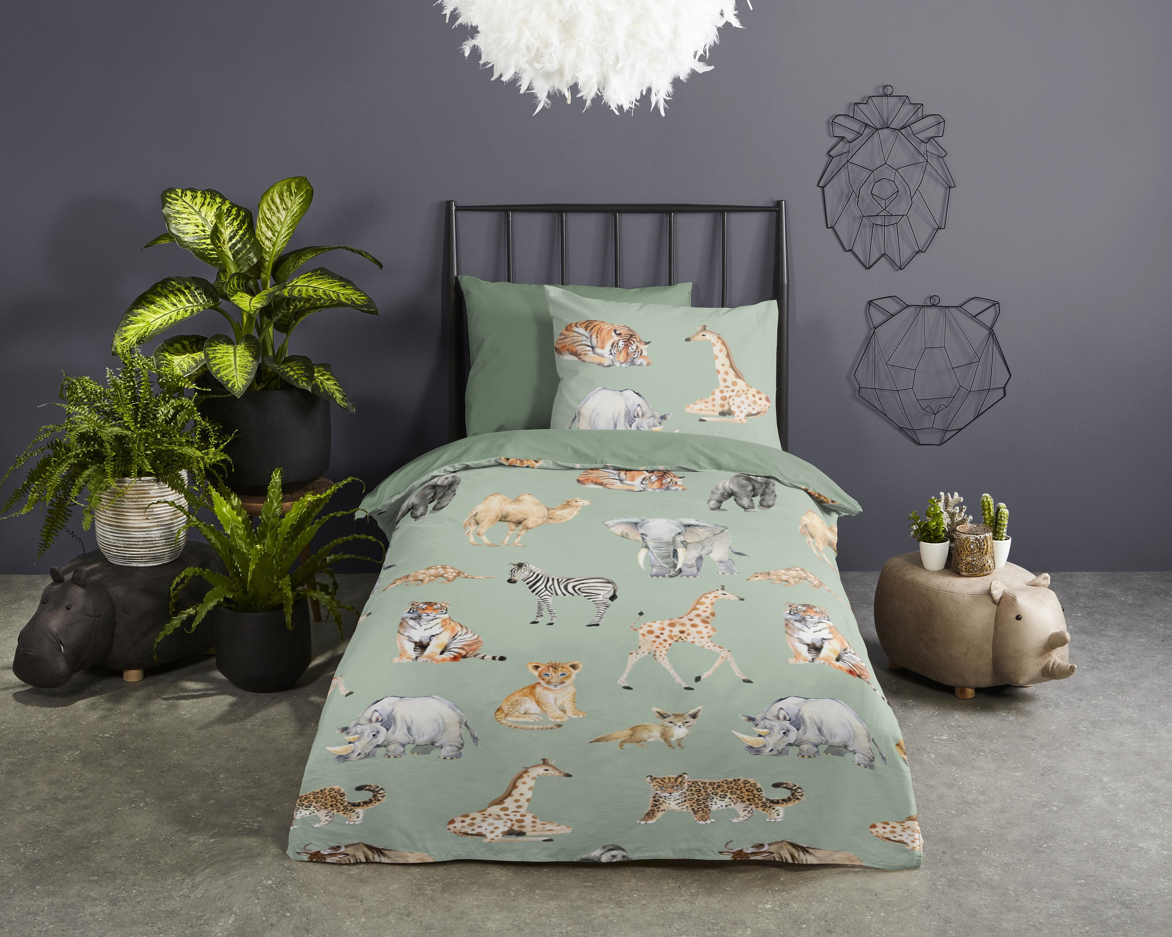 Bettwäsche Microfaser 140x200/220cm Kissen 70x60cm