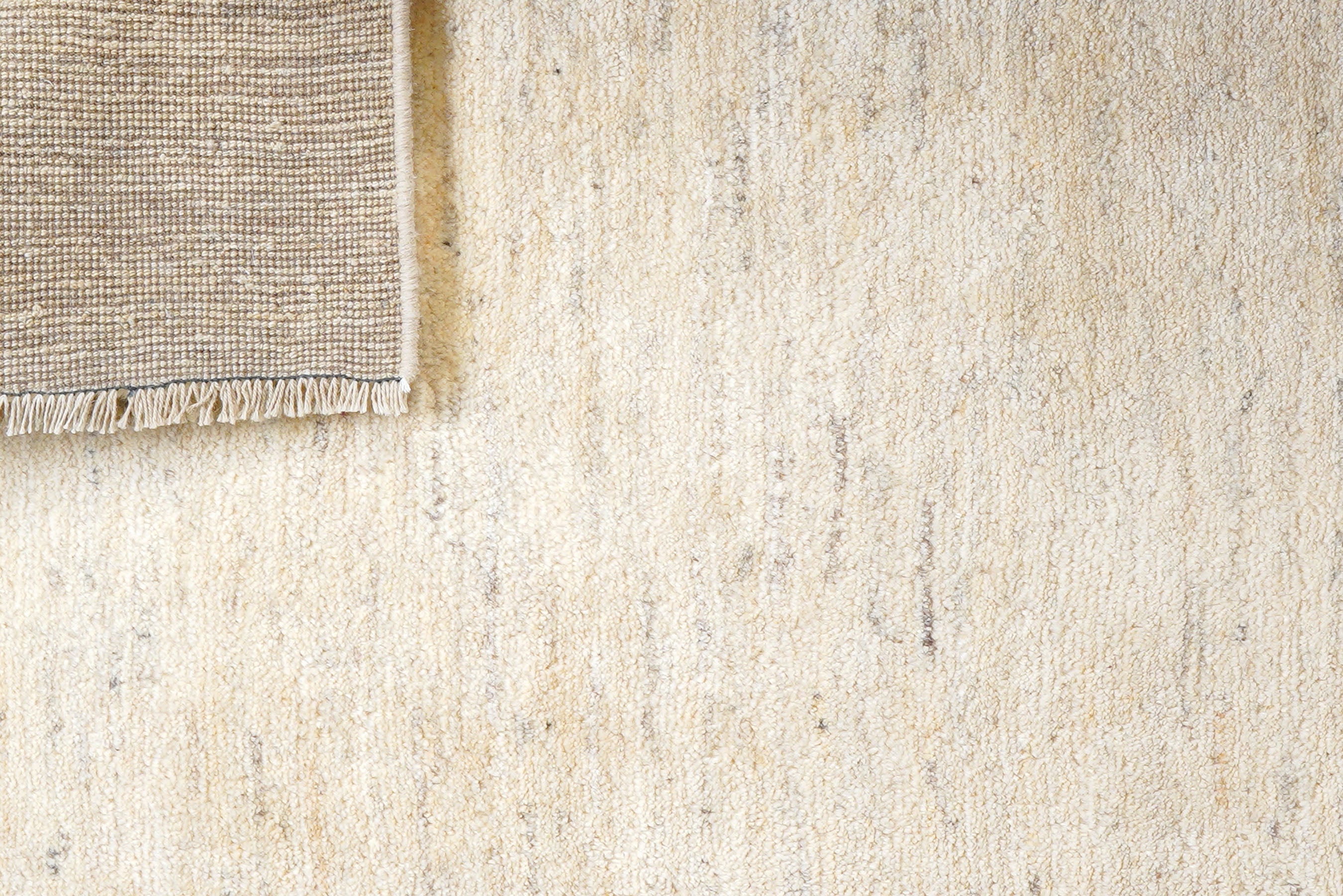 Rizbaf Gabbeh-Teppich Wolle Beige