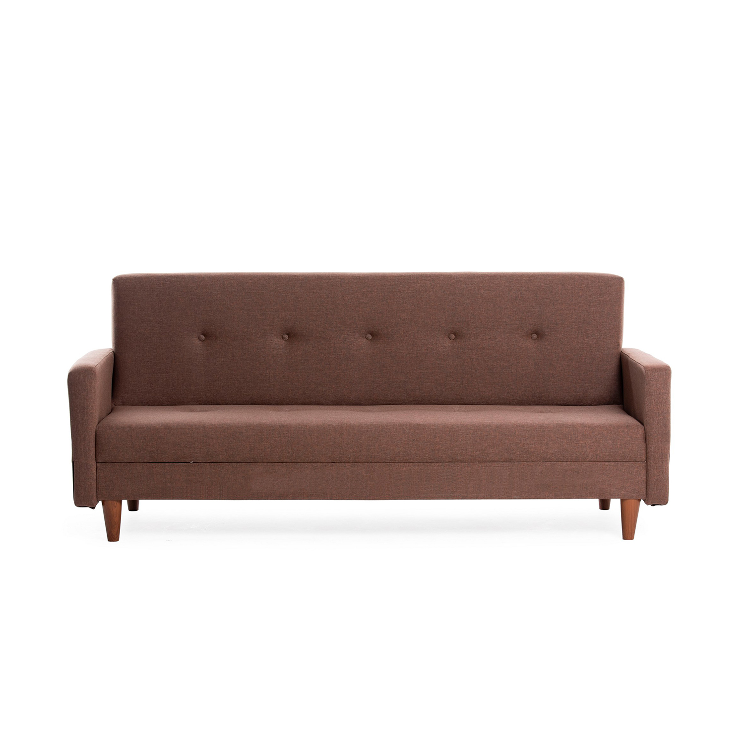 Hiko Sofa bed 3-seater Brown