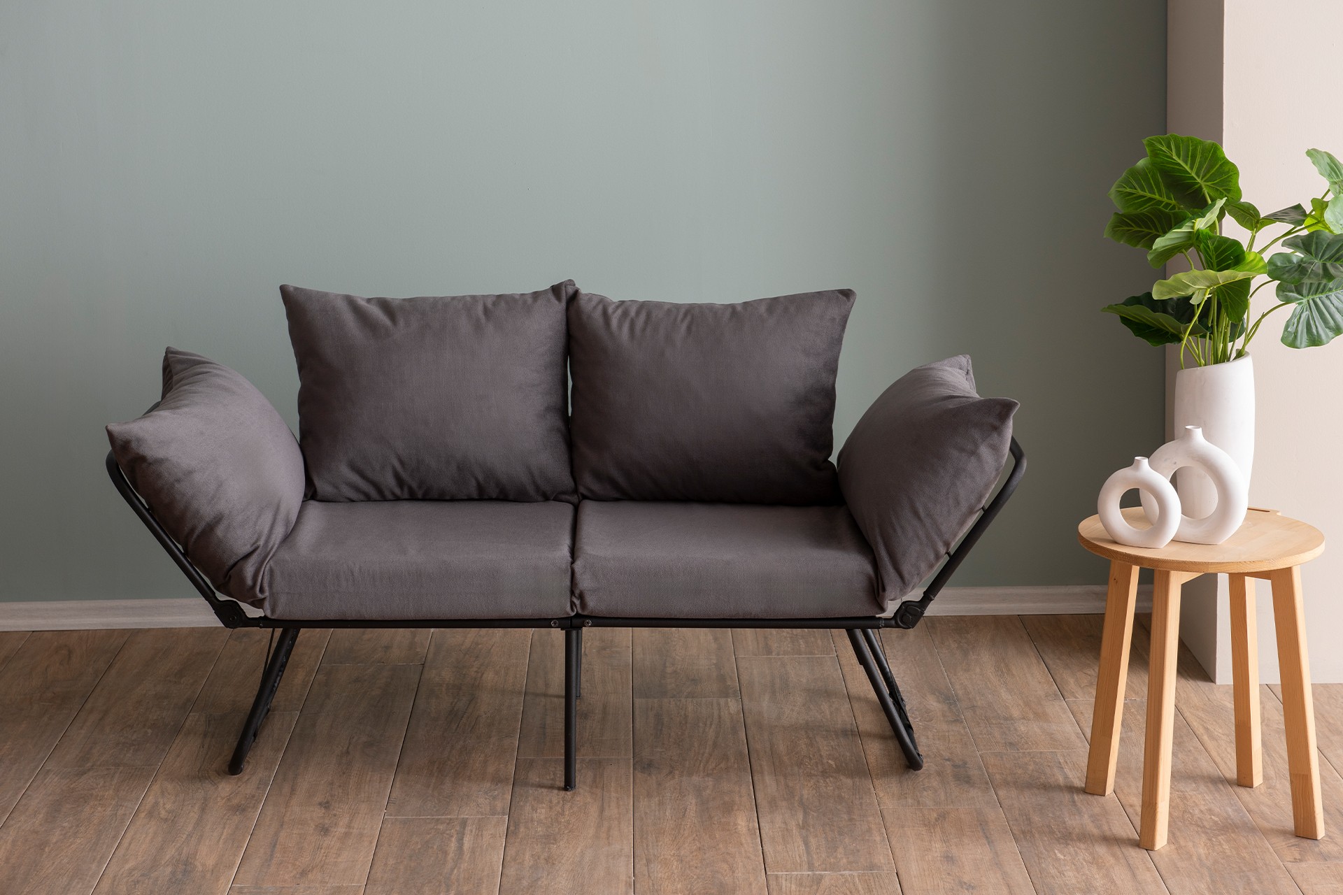 Viper Sofa 2-Sitzer Grau