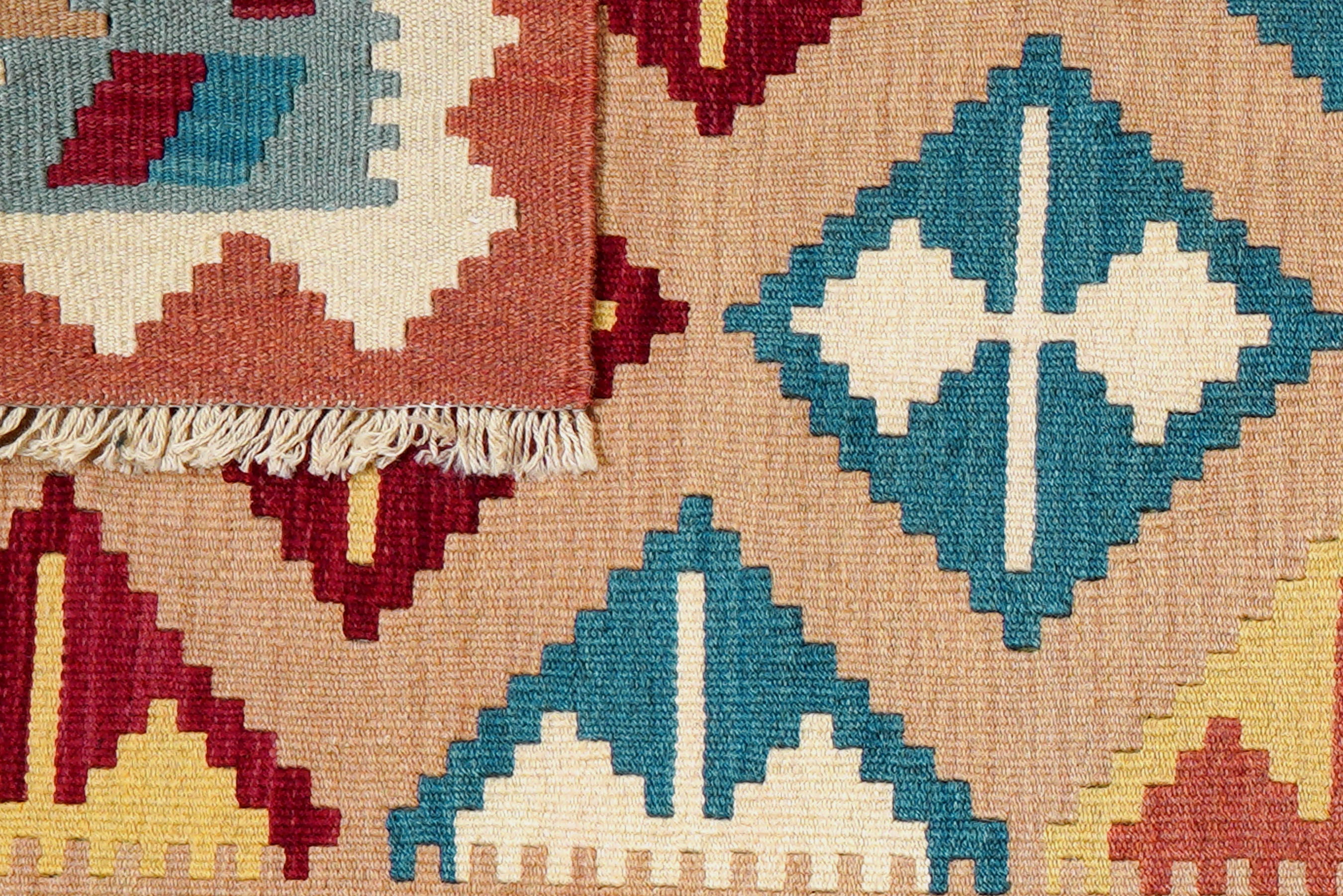 Kilim Gashgai Teppich Mehrfarbig