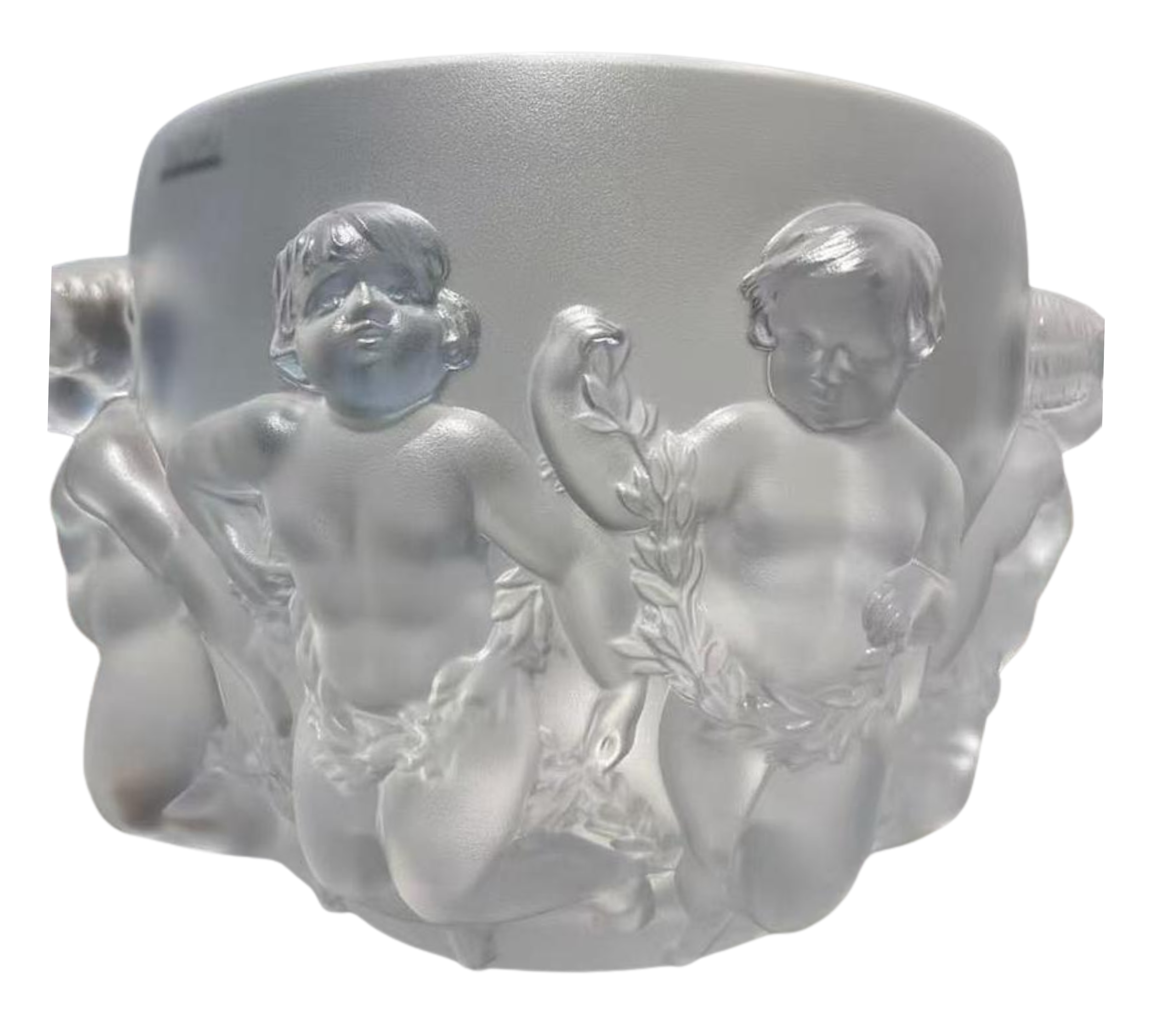 Luxembourg Engel Vase Krystal 