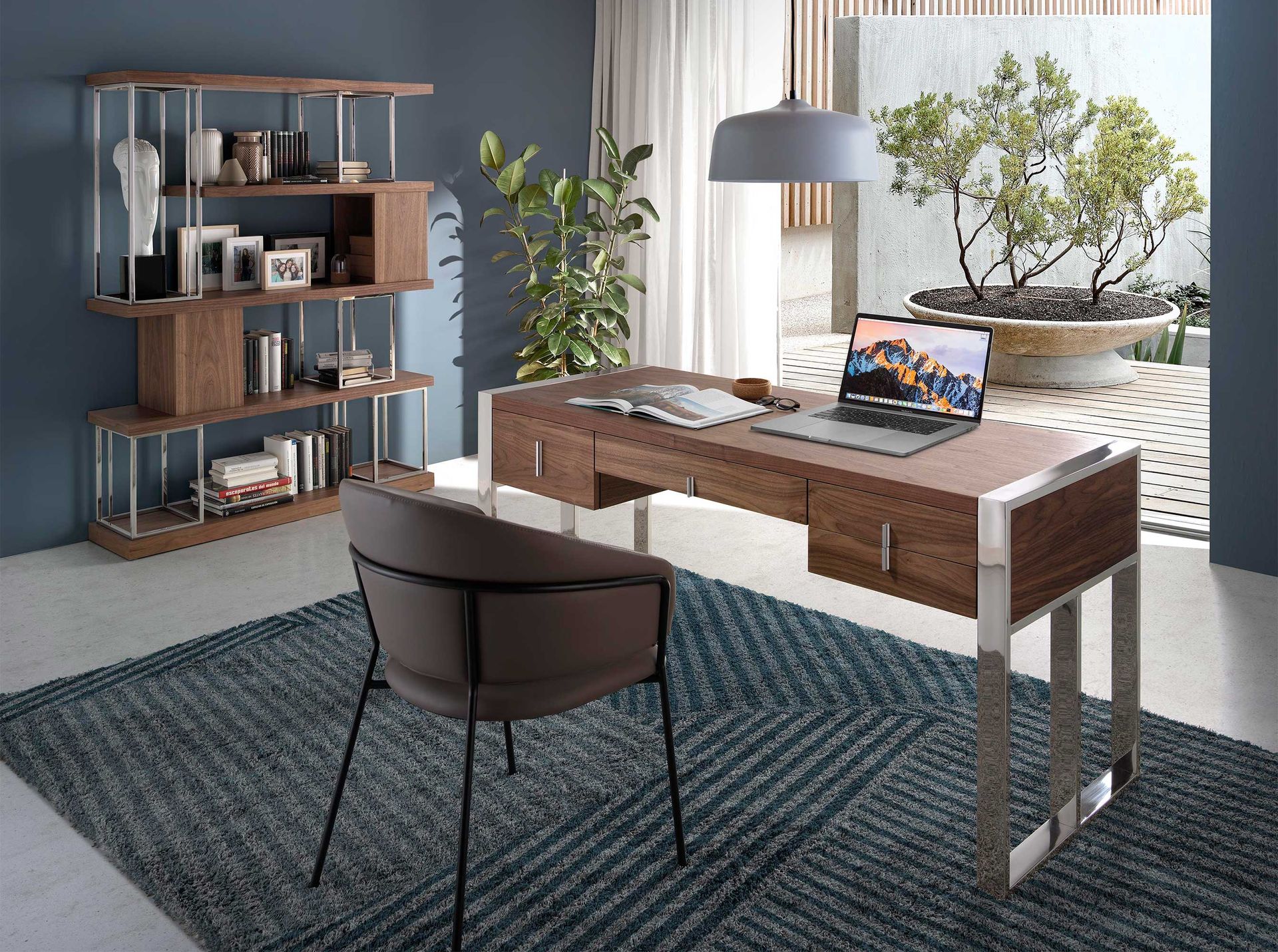 Esszimmerstuhl Kunstleder Braun