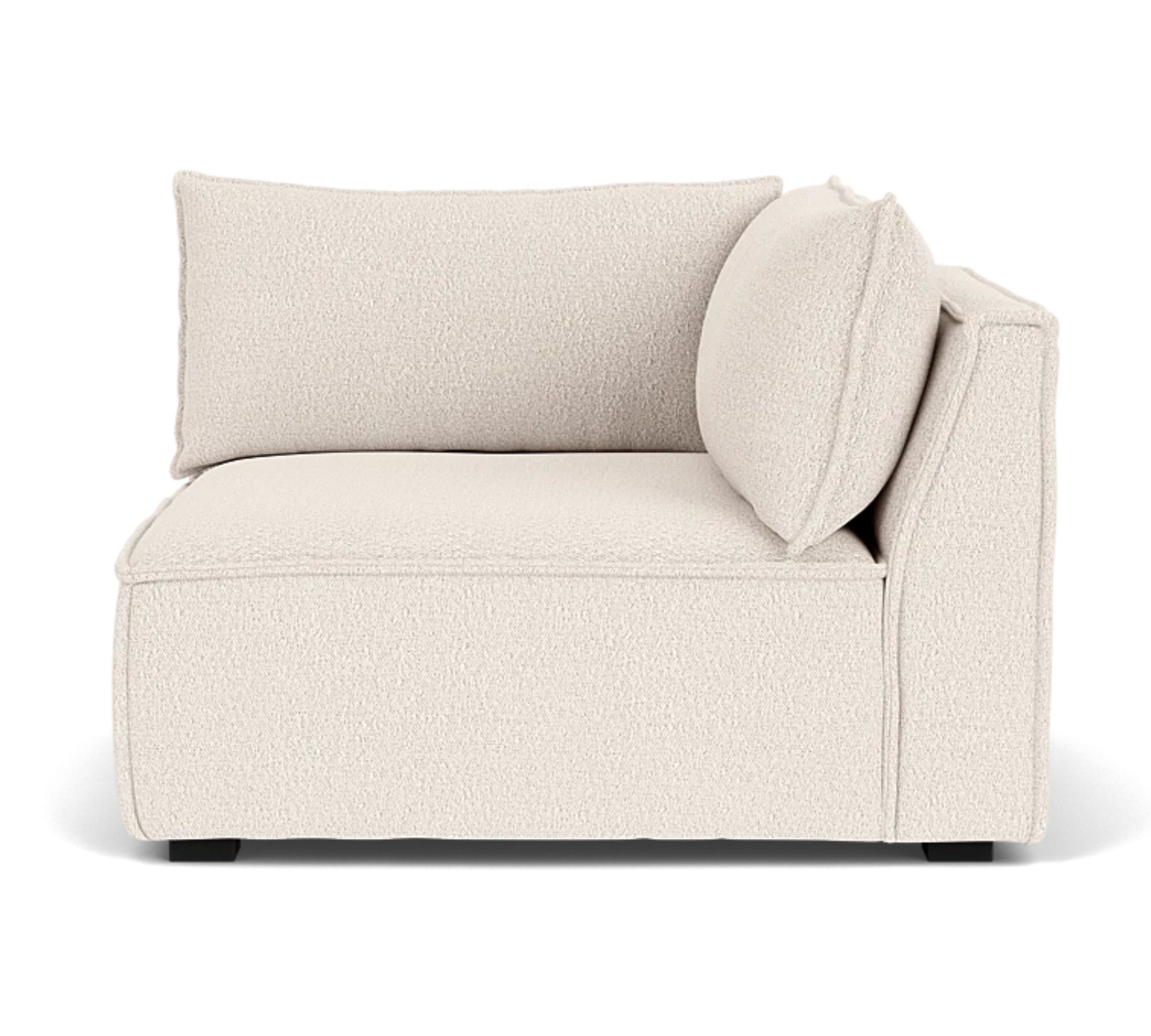 Daphne 1-Sitzer Eckmodul Links Maya Cream