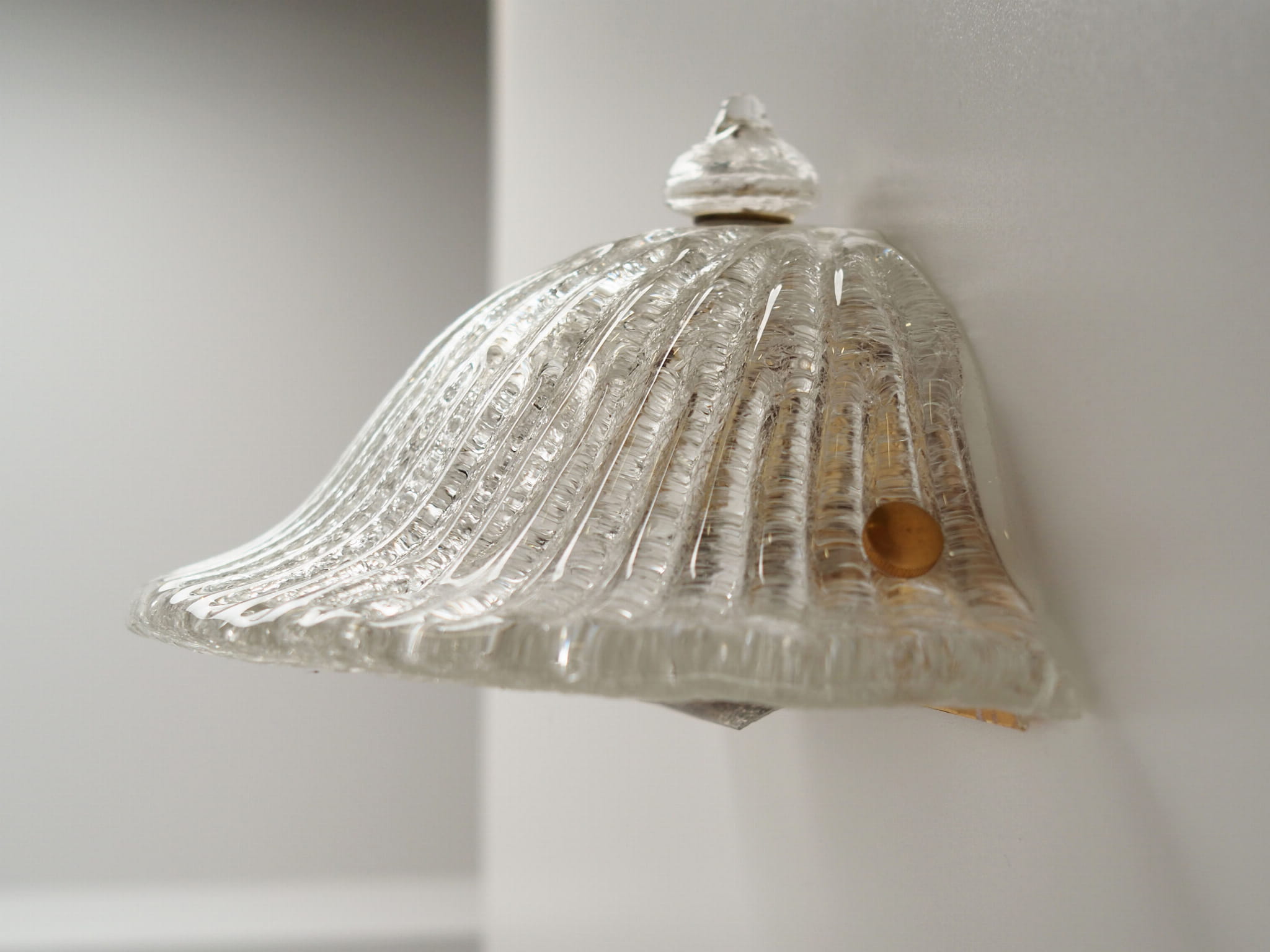Wandlampe Muranoglas 1970er Jahre