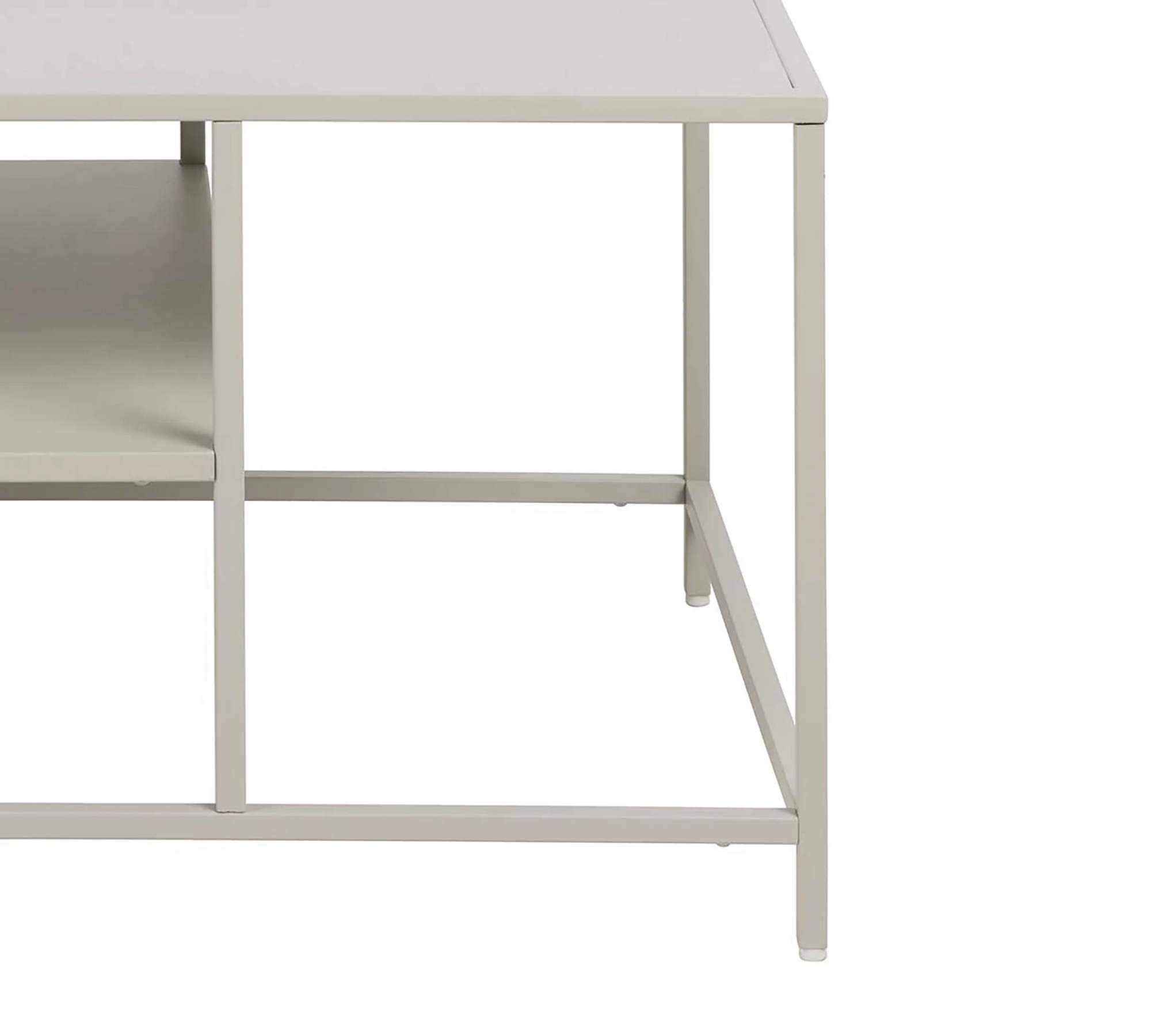Couchtisch Metall Matt Sand