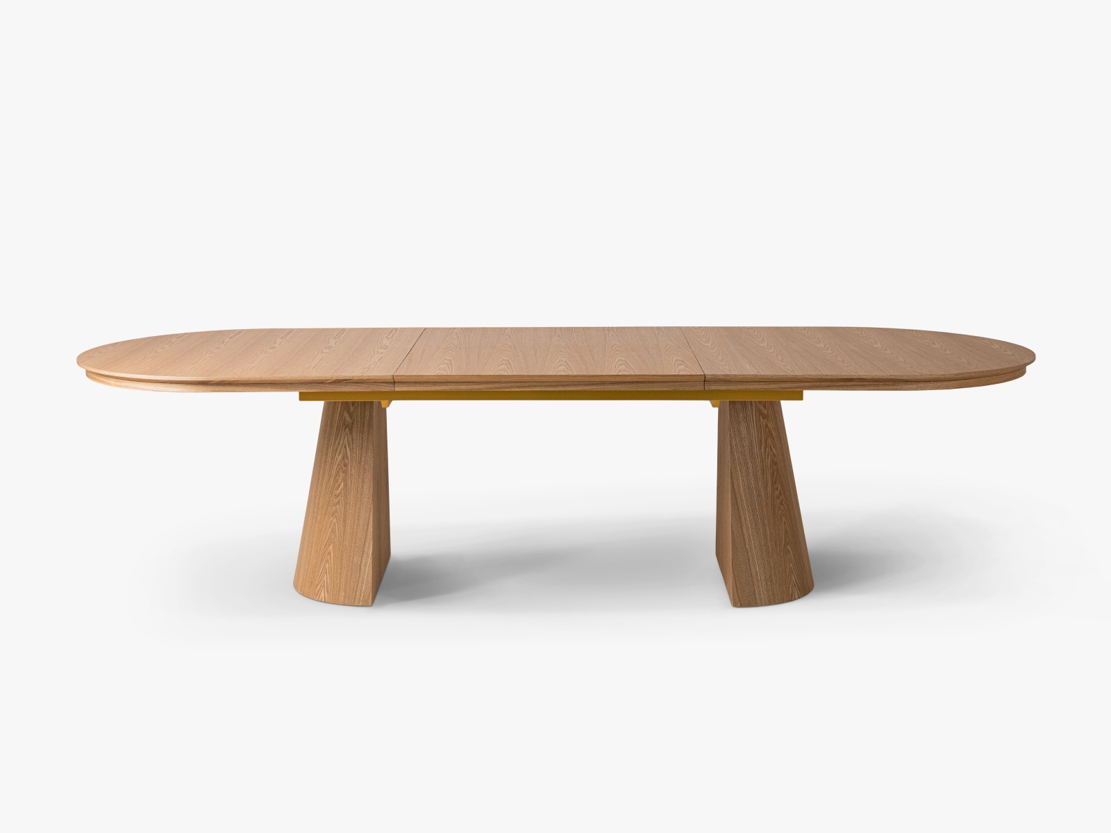 Mana Extendable Dining Table 8-Seater Wood-based Material Natural Oak 210/300x105x76 cm